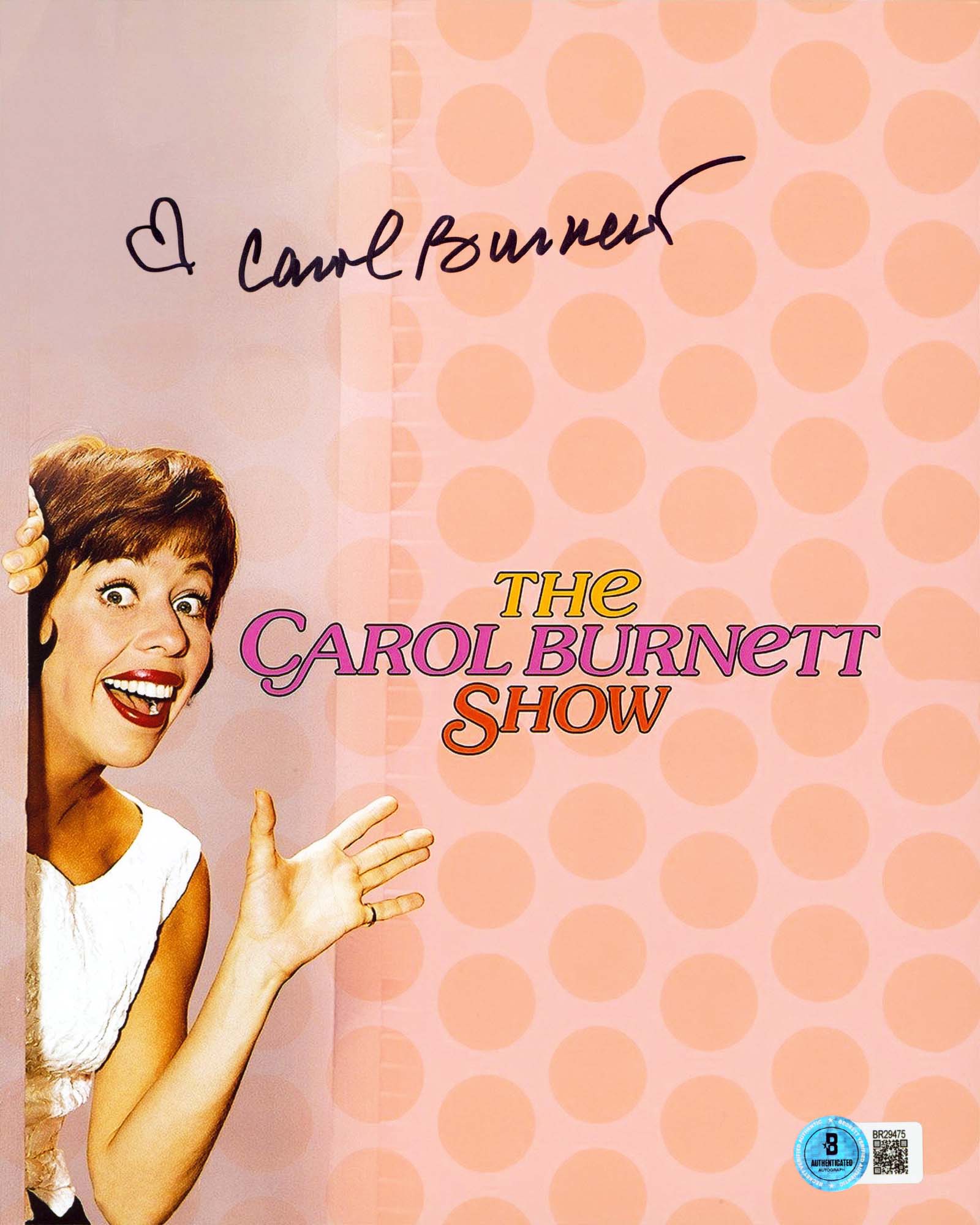 Carol Burnett Authentic Signed 8x10 Vertical Photo Autographed BAS 10 - Image 2