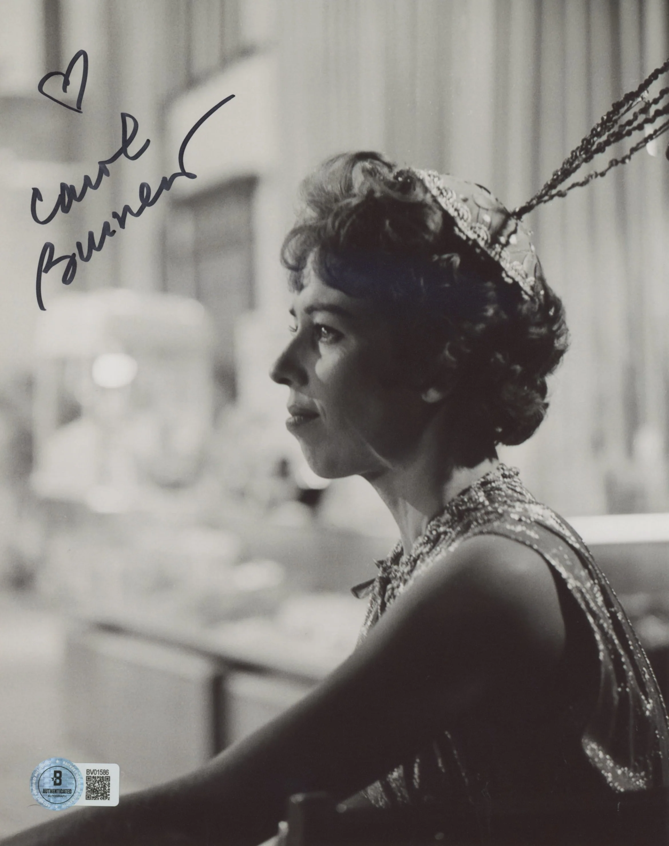 Carol Burnett Authentic Signed 8x10 Vertical Photo Autographed BAS 17 - Image 2