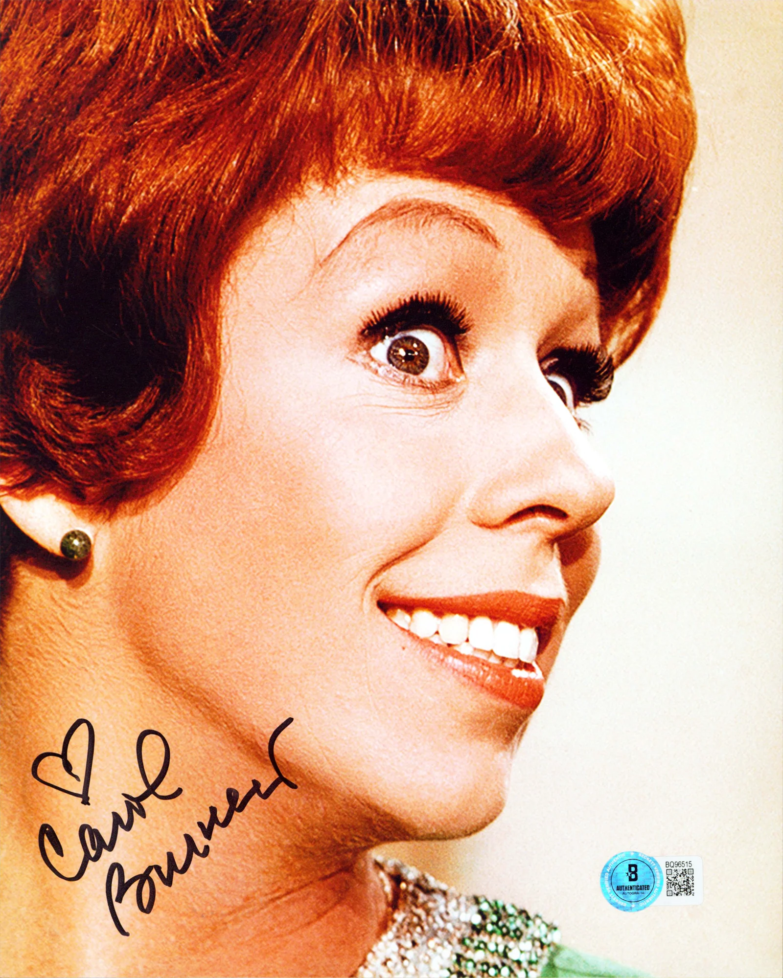 Carol Burnett Authentic Signed 8x10 Vertical Photo Autographed BAS #BQ96515 - Image 2