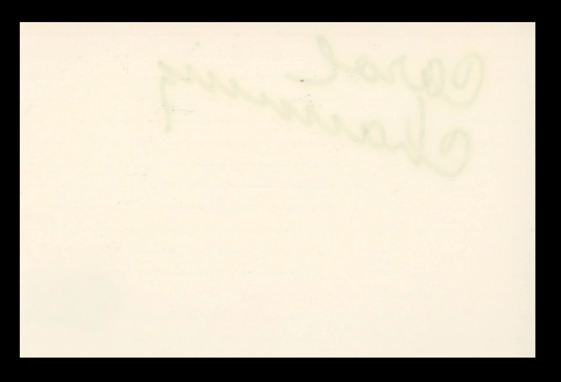 Carol Channing Gentlemen Prefer Blondes Signed 4x6 Index Card BAS #BS29386 - Image 3