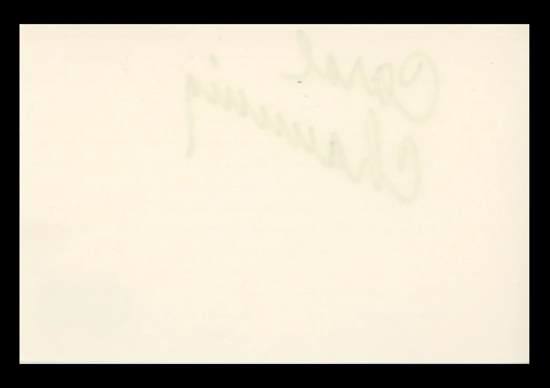 Carol Channing Gentlemen Prefer Blondes Signed 4x6 Index Card BAS #BS29387 - Image 3