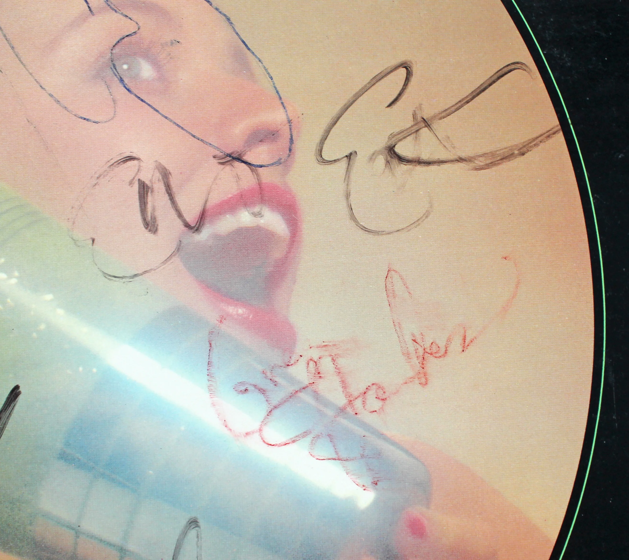 Cars (5) Ocasek,Orr, Robinson, Hawkes & Easton Signed Album Cover W/ Vinyl PSA - Image 4