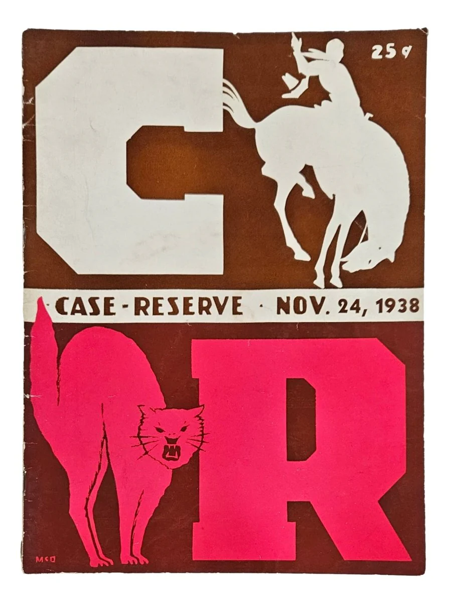 Case vs Western Reserve November 24 1938 Official Game Program - Image 5