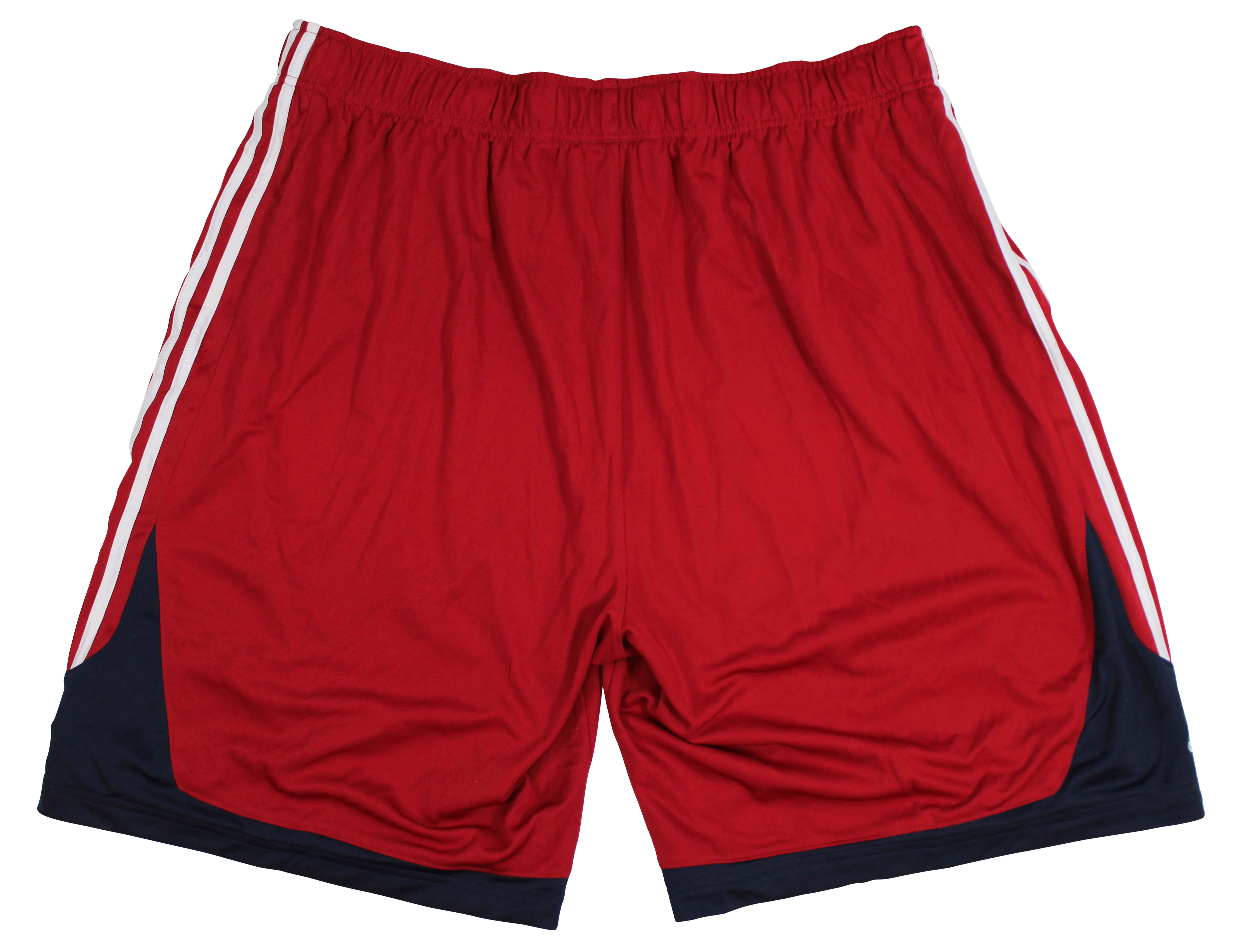 Cavaliers Shaquille O'Neal Signed Red Adidas Practice Shorts BAS Wit #2W958082 - Image 5