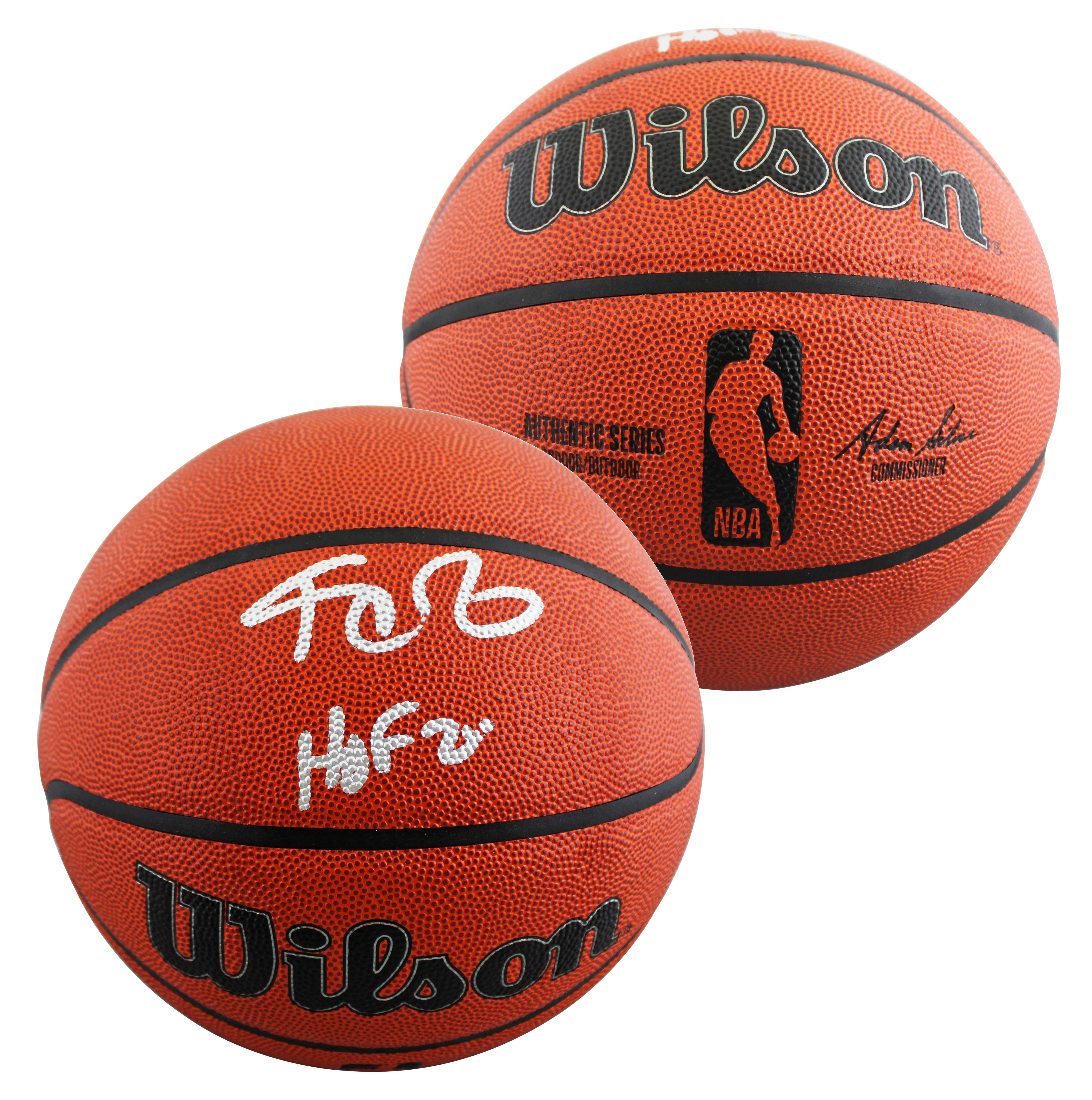 Celtics Kevin Garnett "HOF 20" Signed Wilson Basketball W/ Case BAS Witnessed - Image 3