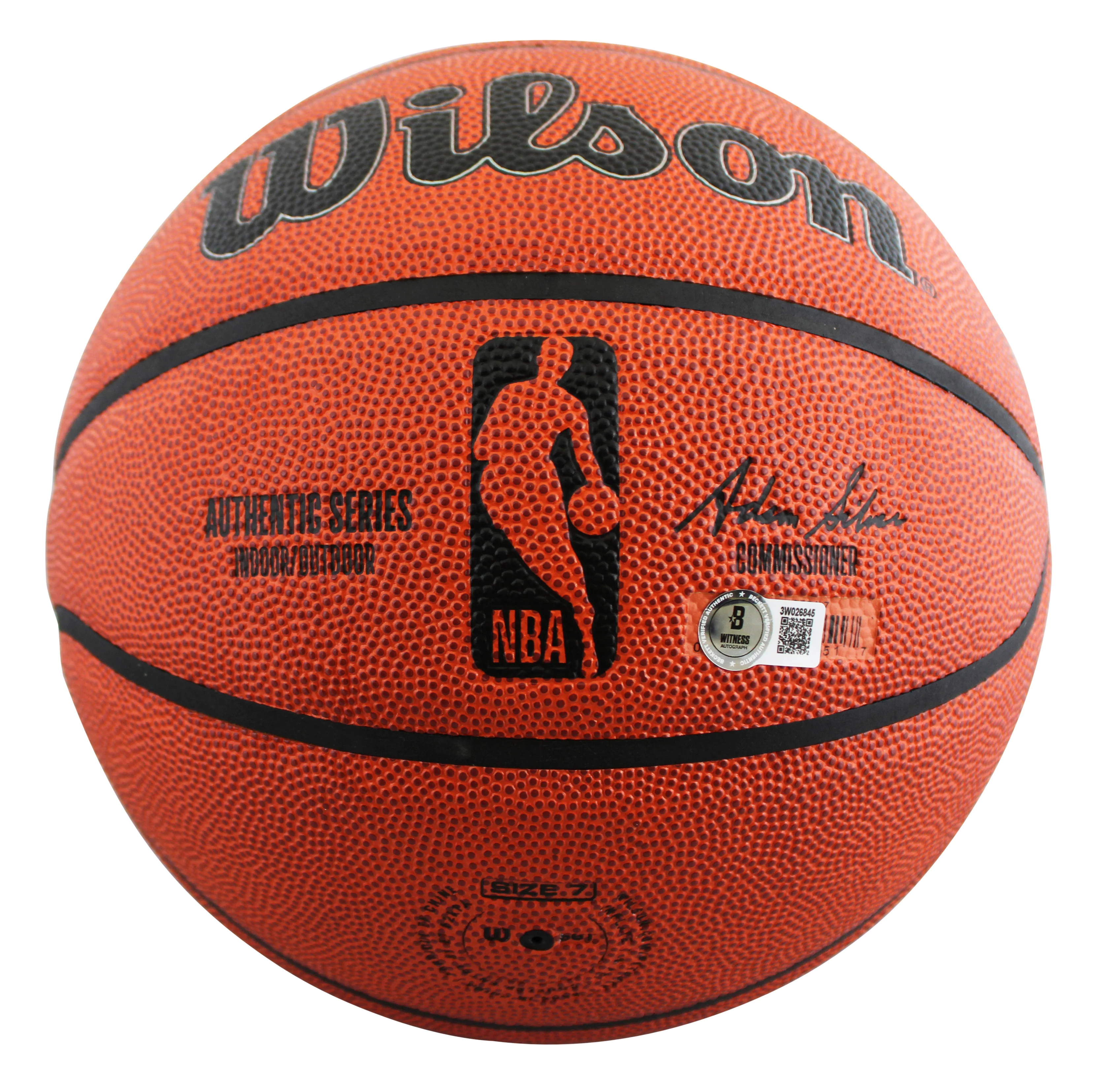 Celtics Kevin Garnett "HOF 20" Signed Wilson Basketball W/ Case BAS Witnessed - Image 6