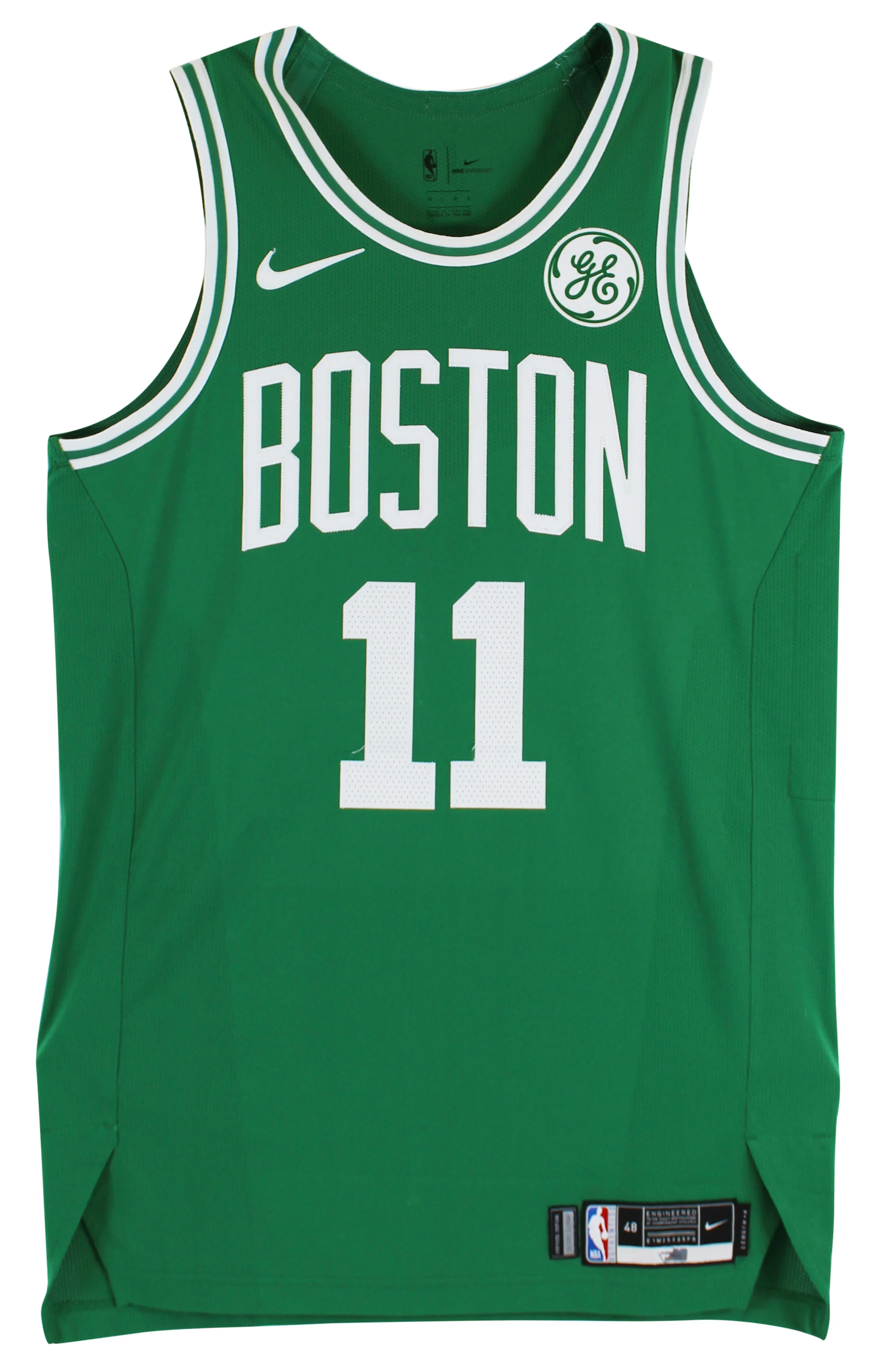 Celtics Kyrie Irving 2019 Game Used Green Nike Jersey Vs Indiana Pacers Fanatics - Image 3