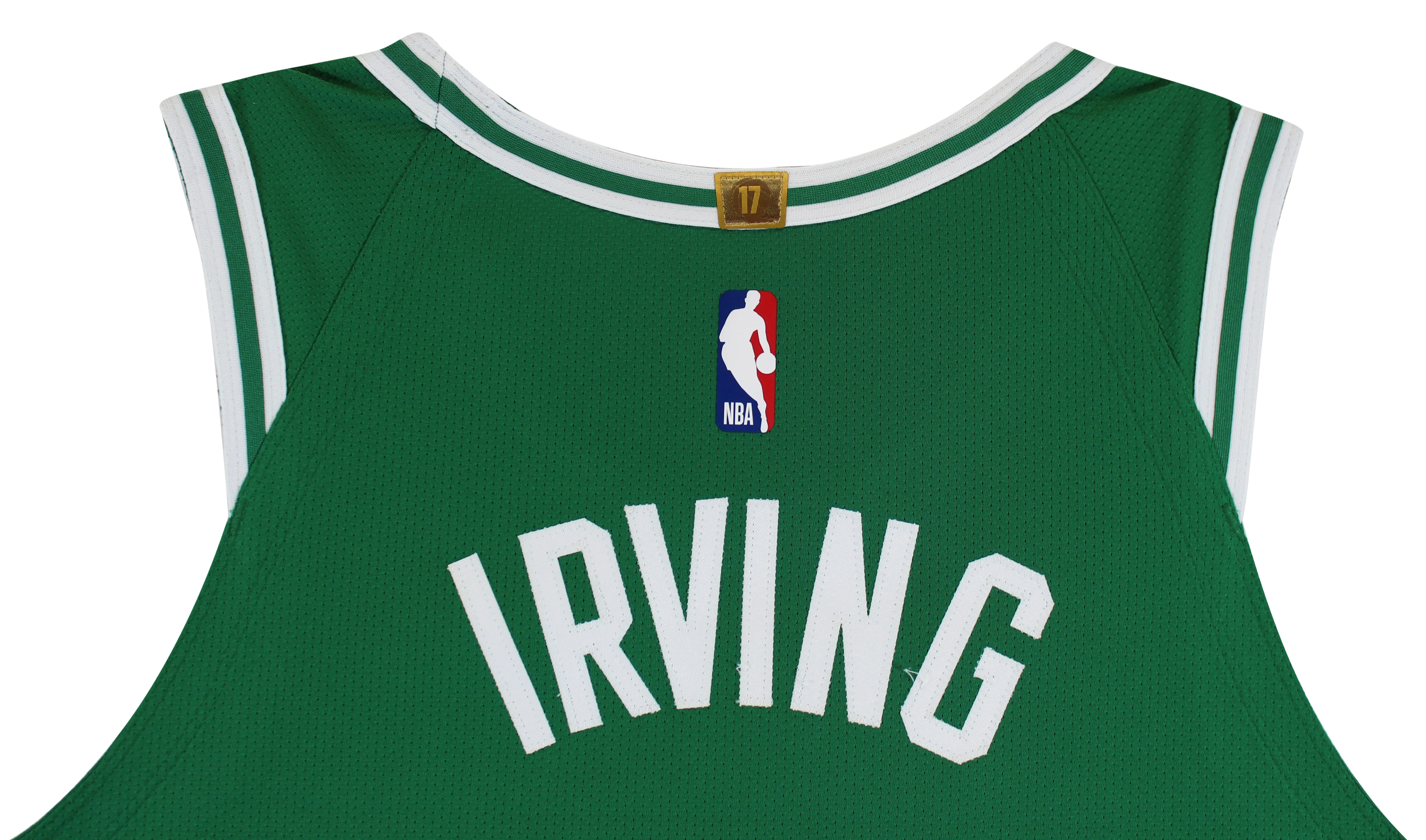 Celtics Kyrie Irving 2019 Game Used Green Nike Jersey Vs Indiana Pacers Fanatics - Image 4