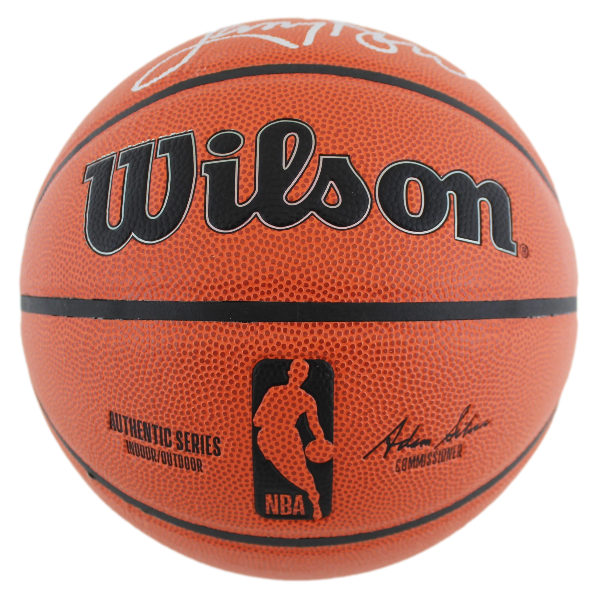 Celtics Larry Bird, Kevin McHale, Robert Parish Wilson Basketball w / Case BAS W - Image 4