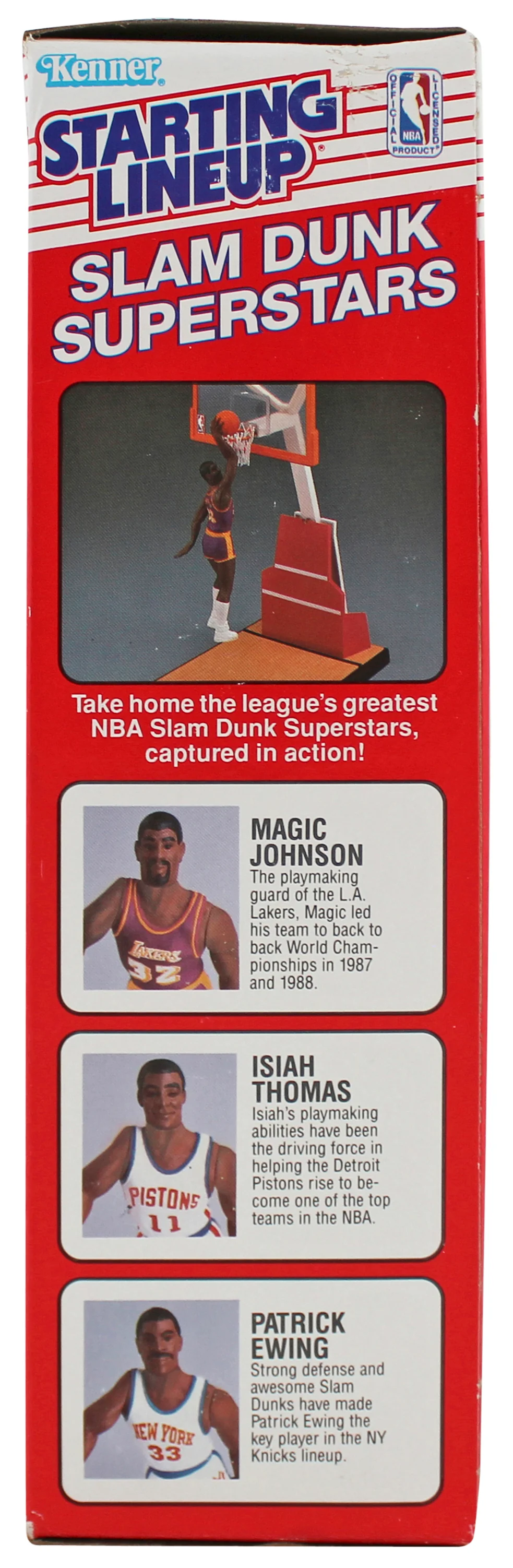 Celtics Larry Bird Signed Sealed 1989 Starting Lineup Slam Dunk BAS W #2W012587 - Image 4