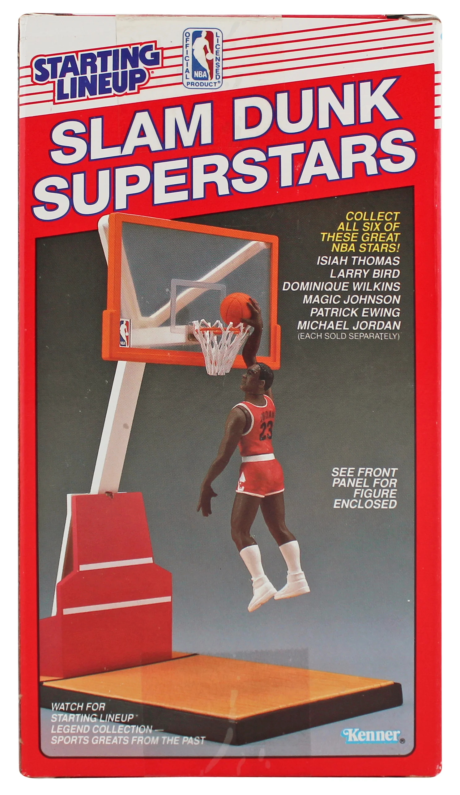 Celtics Larry Bird Signed Sealed 1989 Starting Lineup Slam Dunk BAS W #2W012587 - Image 5