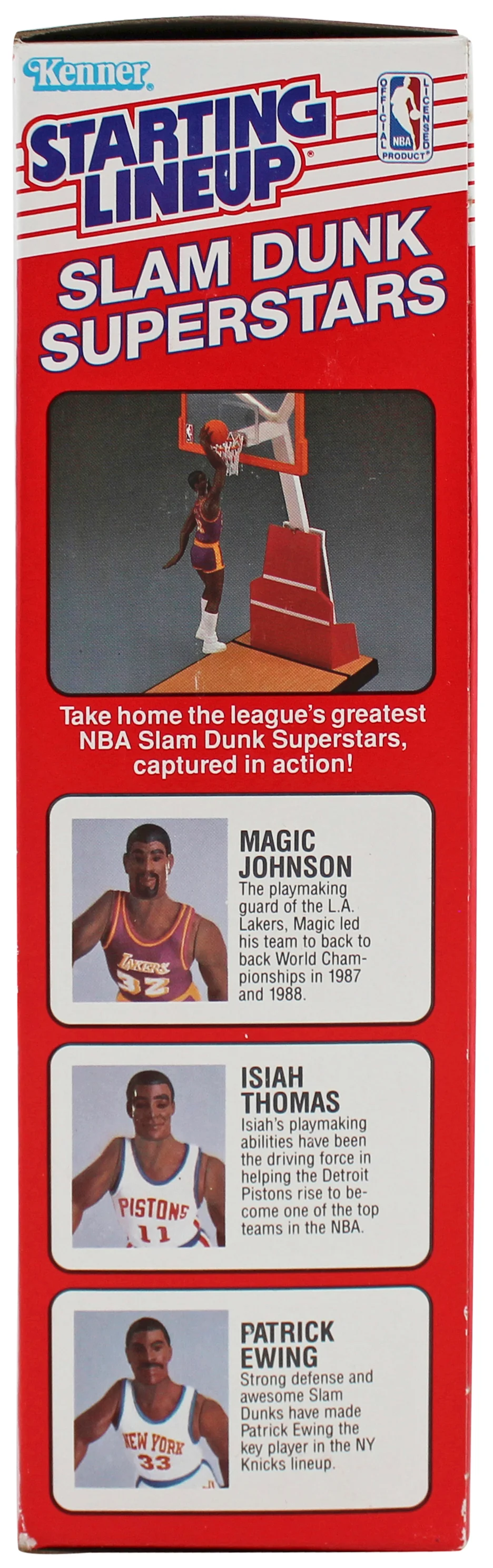 Celtics Larry Bird Signed Sealed 1989 Starting Lineup Slam Dunk BAS W #2W012588 - Image 6