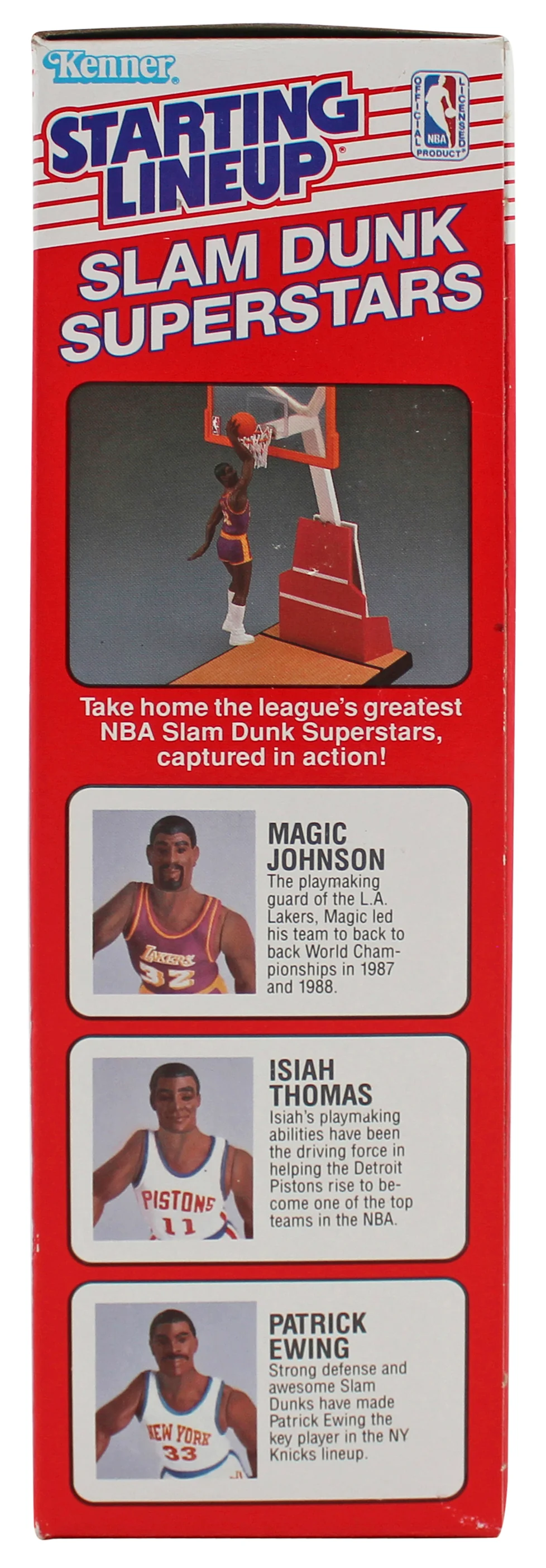 Celtics Larry Bird Signed Sealed 1989 Starting Lineup Slam Dunk BAS W #2W012589 - Image 4