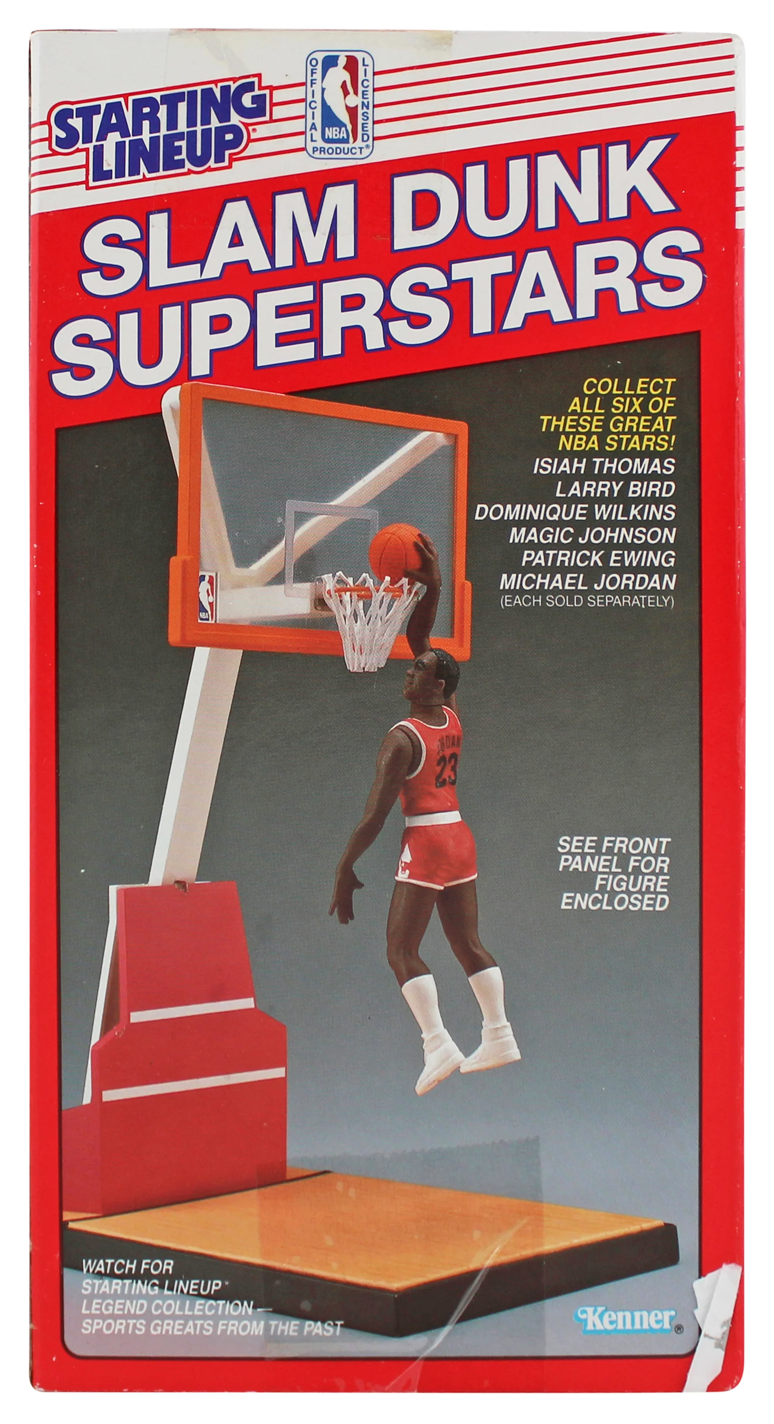 Celtics Larry Bird Signed Sealed 1989 Starting Lineup Slam Dunk BAS W #2W012589 - Image 5