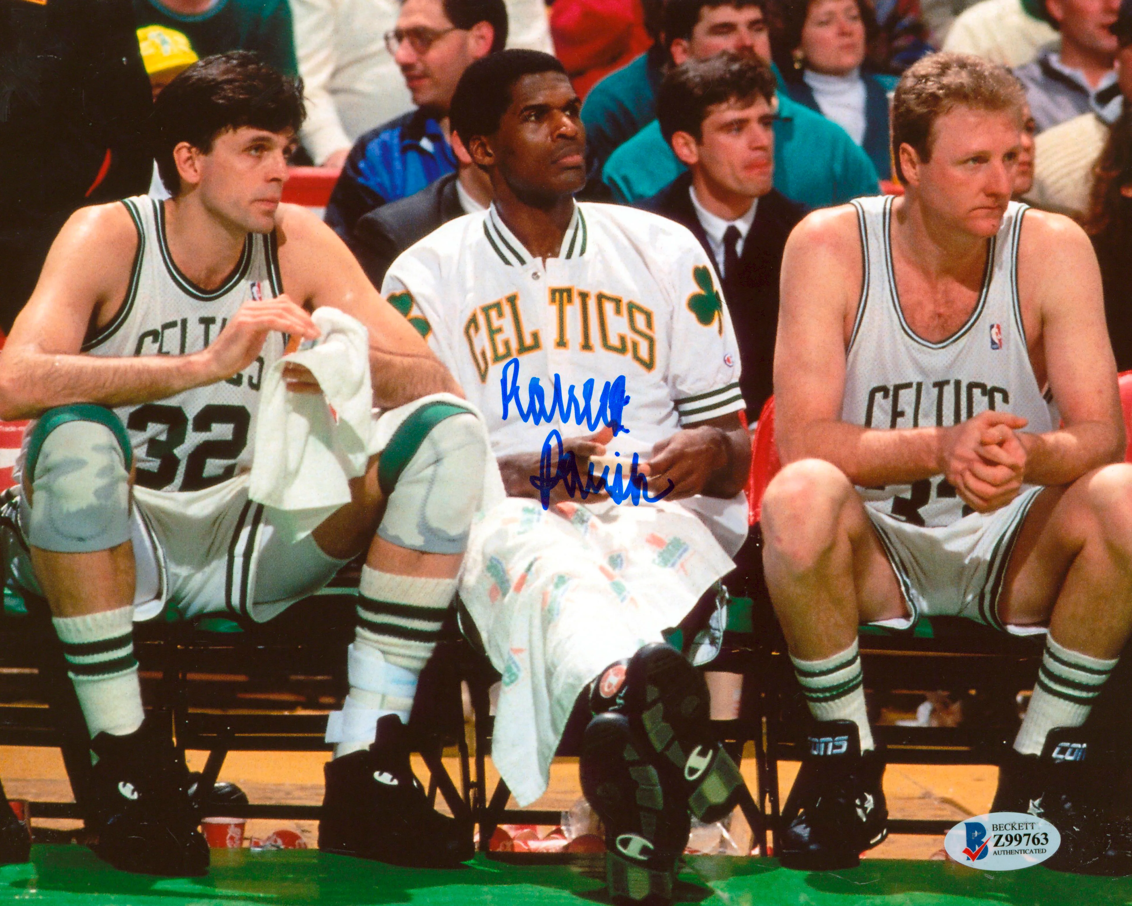 Celtics Robert Parish Authentic Signed 8x10 Photo Autographed BAS #Z99763 - Image 2