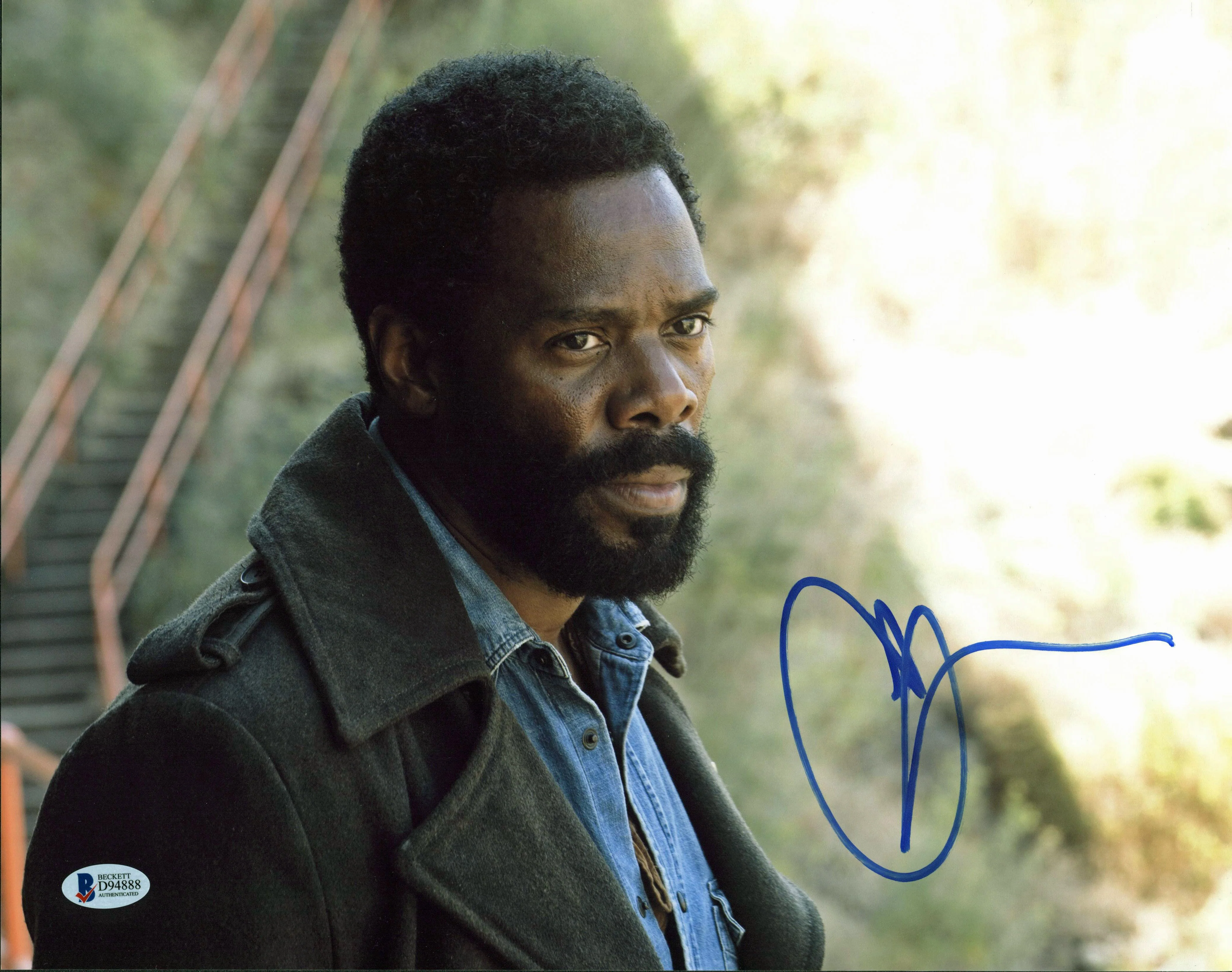Chad Coleman The Walking Dead Authentic Signed 11x14 Photo BAS #D94888 - Image 2
