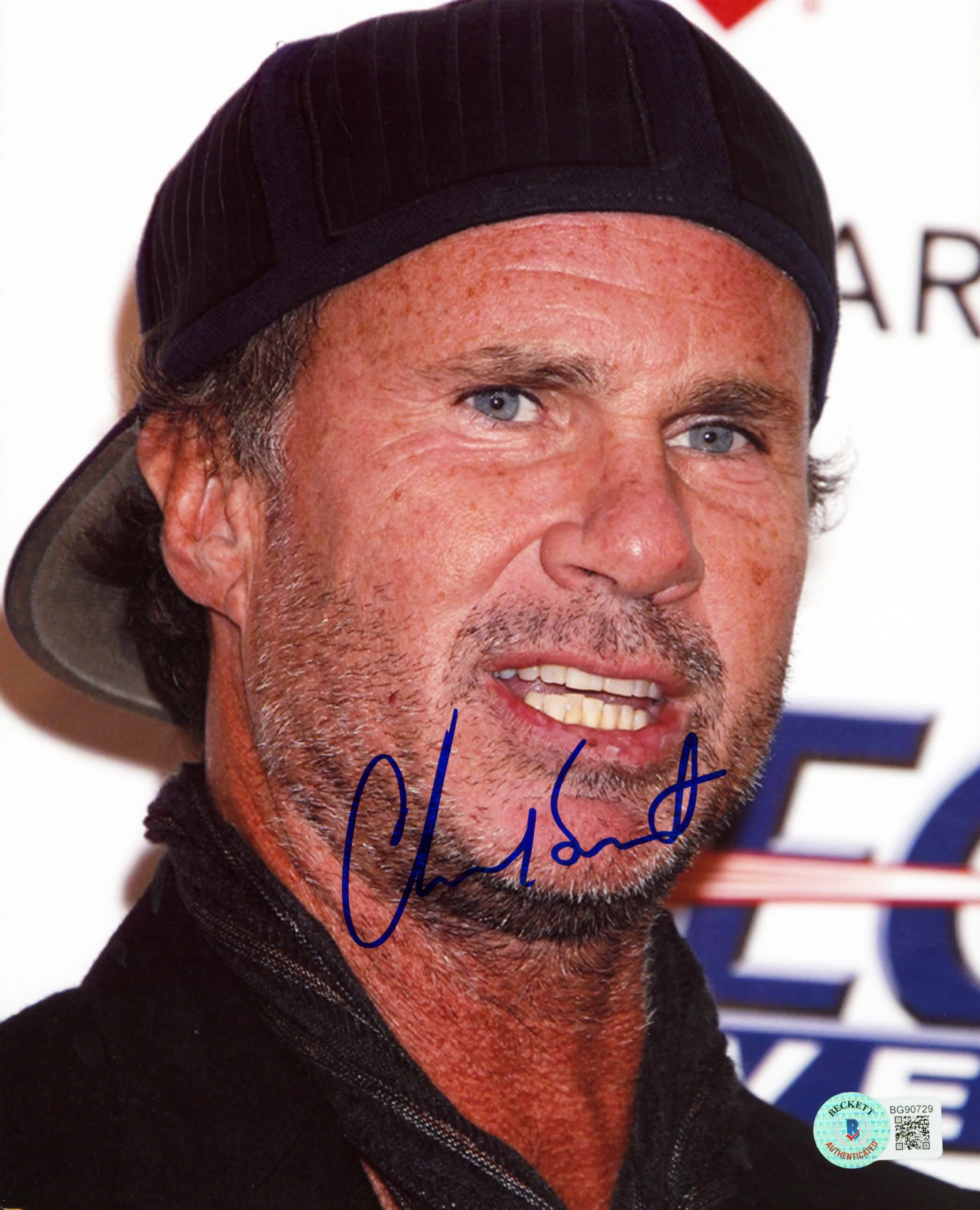 Chad Smith Red Hot Chili Peppers Authentic Signed 8x10 Photo BAS #BG90729 - Image 2