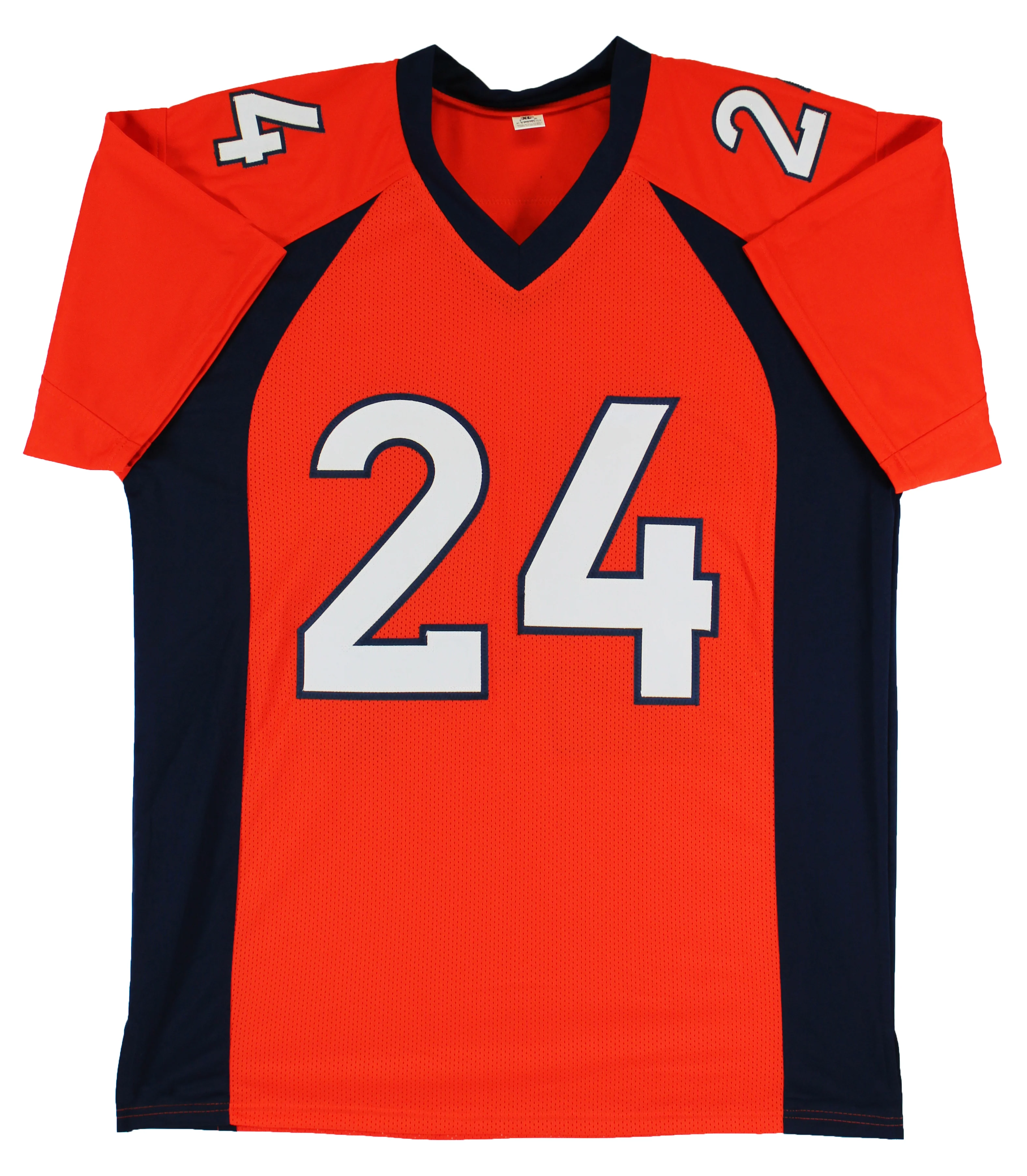 Champ Bailey Authentic Signed Orange Pro Style Jersey Autographed BAS Witnessed - Image 4
