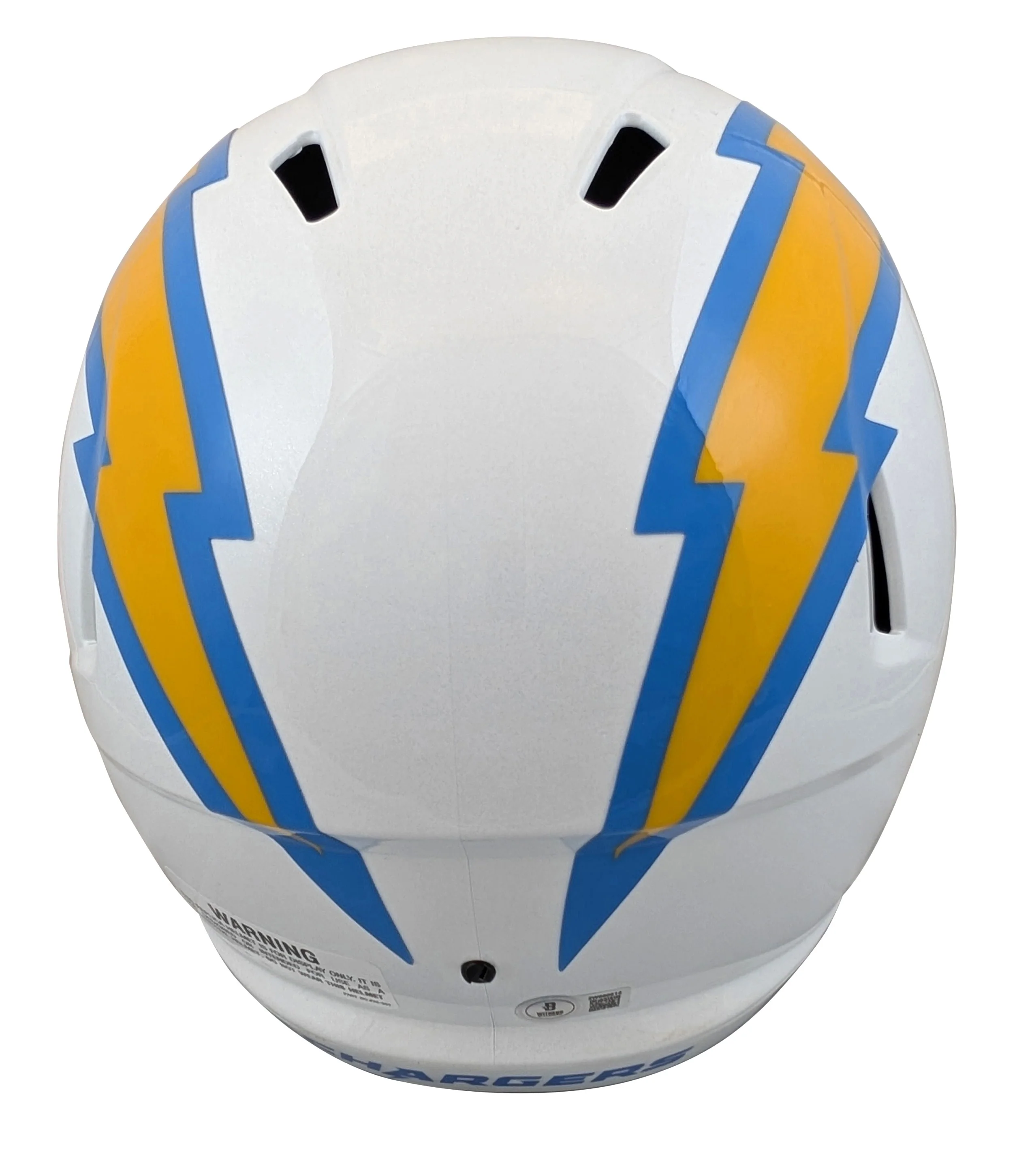 Chargers Antonio Gates Signed Full Size Speed Rep Helmet W/ Case BAS Witnessed - Image 4