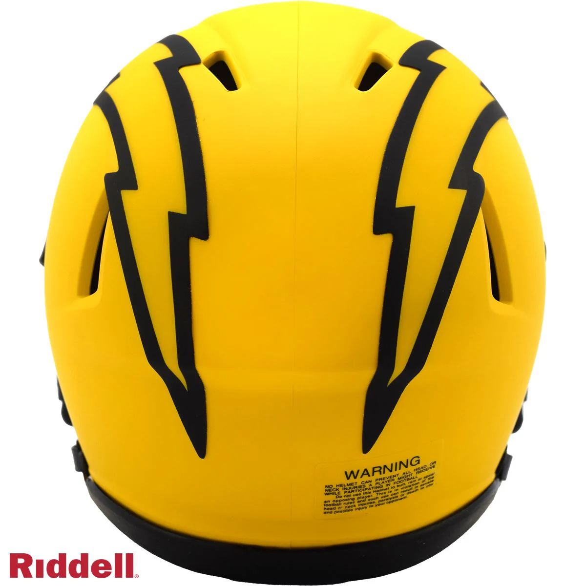 Los Angeles Chargers RAVE Speed Mini Football Helmet - Image 3