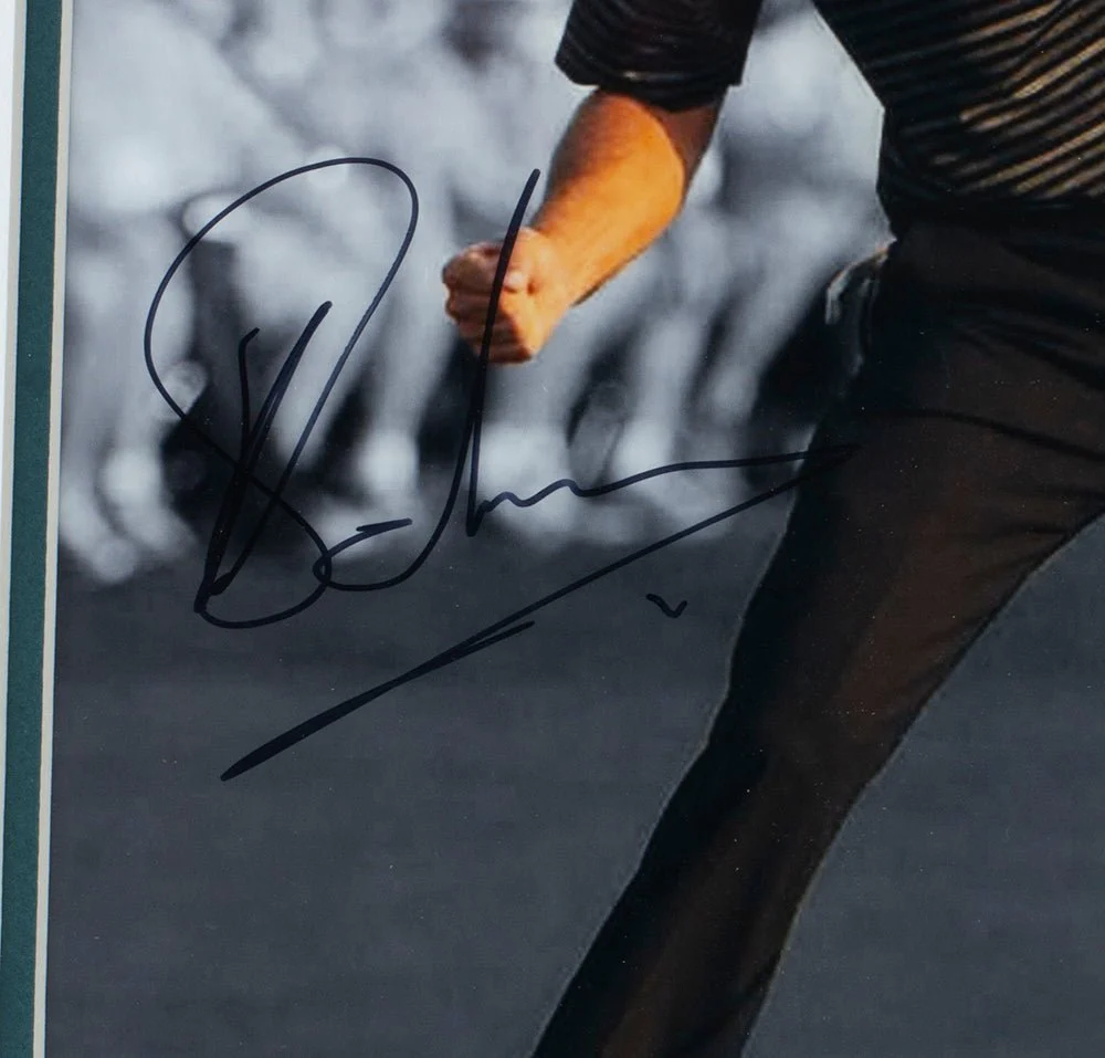 Charl Schwartzel Signed Framed 11x14 Golf Photo BAS - Image 2