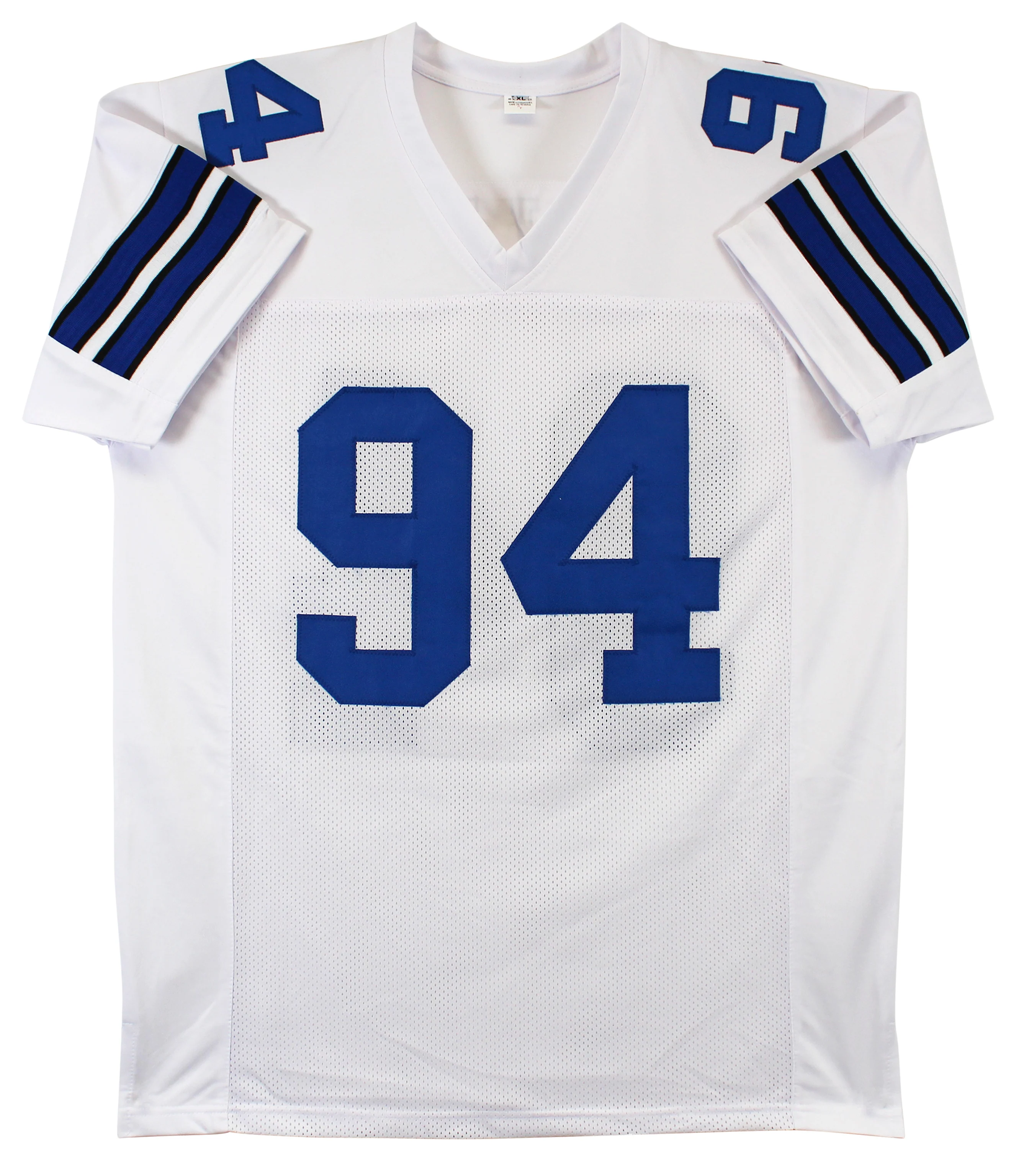 Charles Haley Authentic Signed White Pro Style Jersey Autographed BAS Witnessed - Image 4
