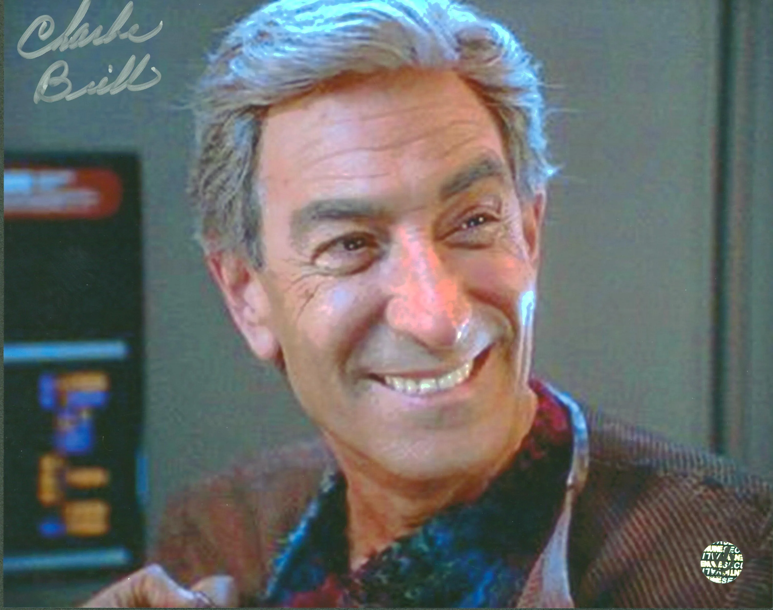 Charlie Brill Star Trek Original Series Signed 8x10 Photo Wizard World #029201 - Image 2