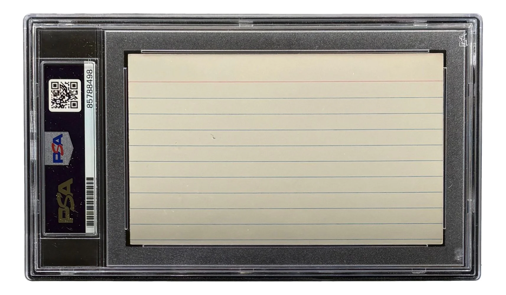 Charlie Gehringer Detroit Tigers Signed Index Card PSA/DNA - Image 2