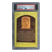 Charlie Gehringer Signed 4x6 Detroit Tigers HOF Plaque Card PSA/DNA 85025746 - Image 3