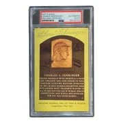 Charlie Gehringer Signed 4x6 Detroit Tigers HOF Plaque Card PSA/DNA 85025750 - Image 3