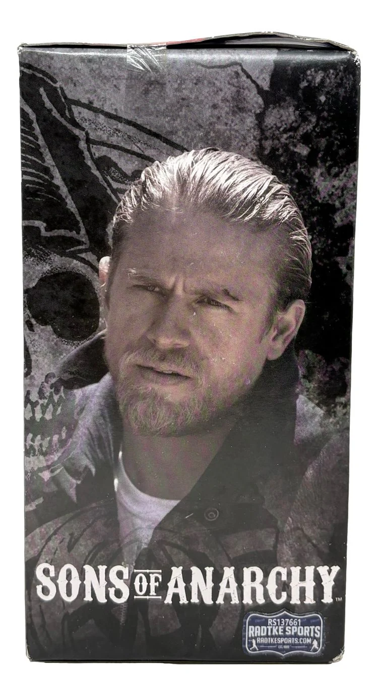 Charlie Hunnam Signed 8" Sons Of Anarchy Jax Teller Bobblehead Figure Radtke - Image 4