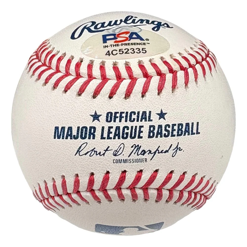 Charlie Sheen Major League Ricky Vaughn Signed Official MLB Baseball PSA/DNA - Image 2
