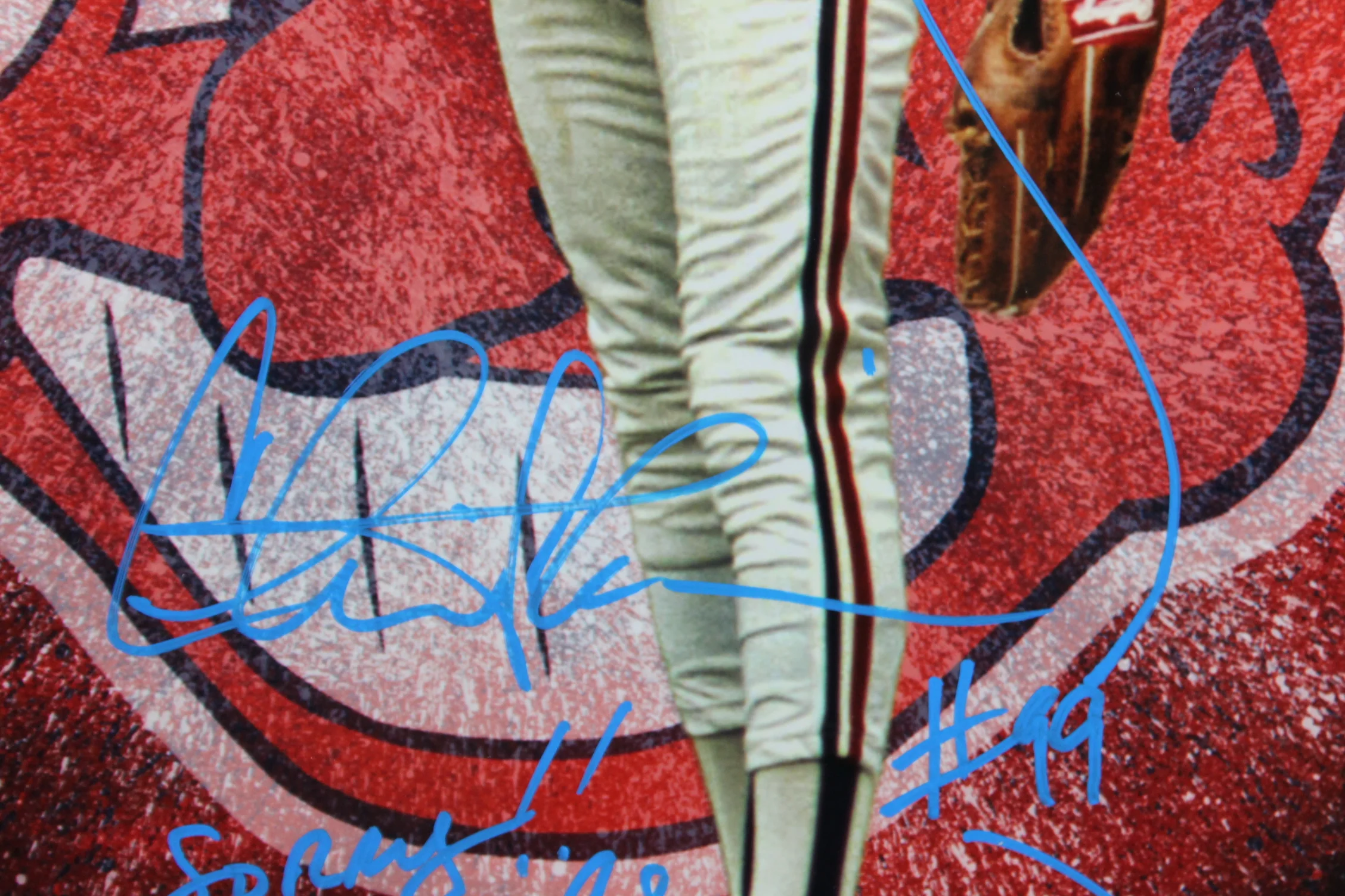 Charlie Sheen Major League "Sorry" 3x Signed 16X20 Photo BAS Witnessed #I55868 - Image 4