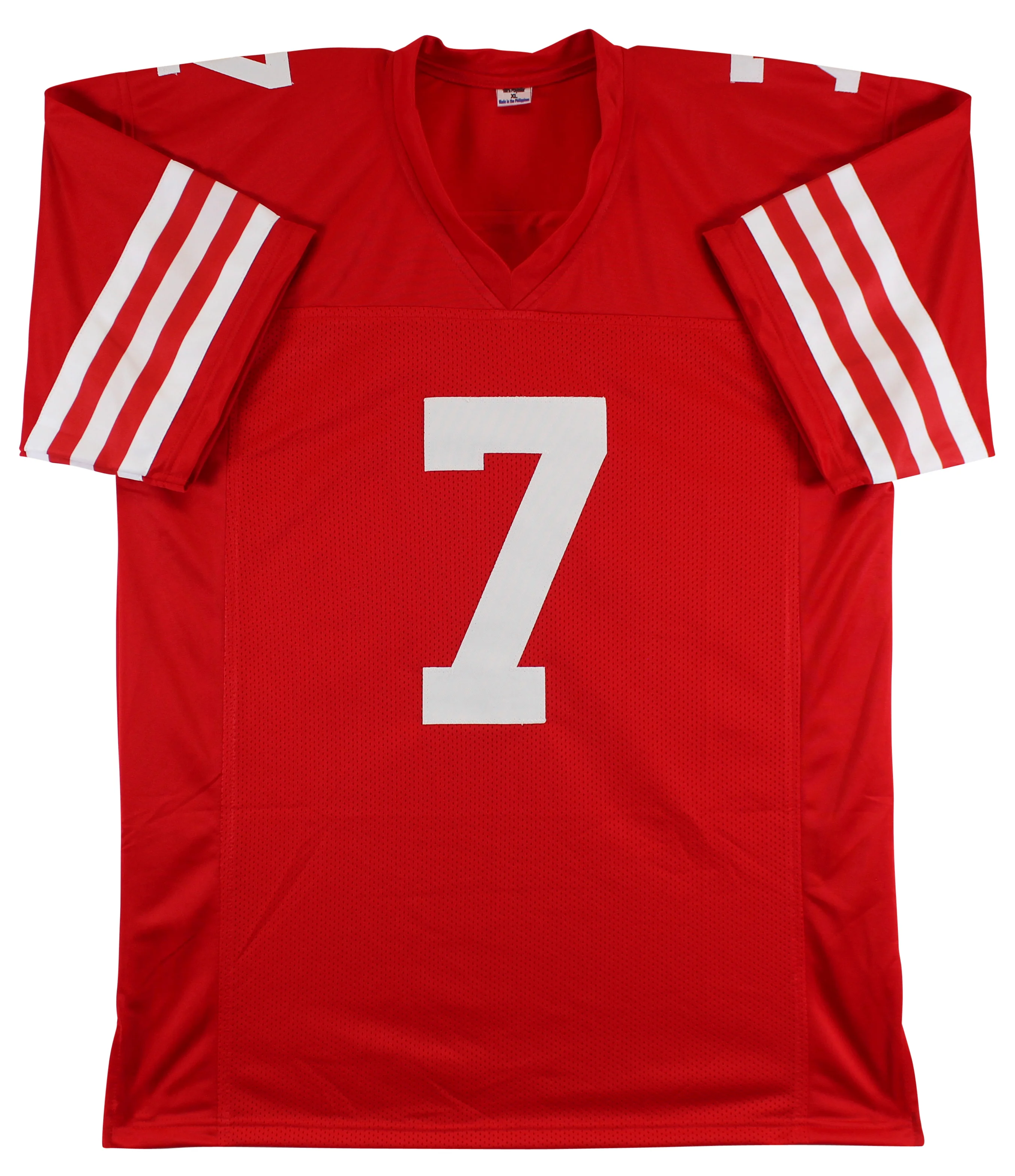 Charvarius Ward Authentic Signed Red Pro Style Jersey BAS Witnessed - Image 4