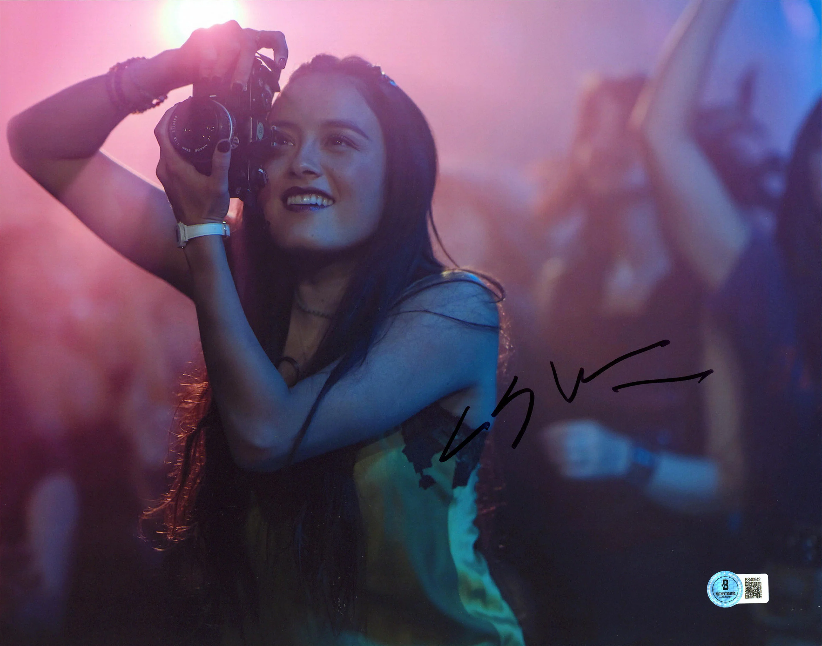 Chase Sui Wonders Generation Authentic Signed 11x14 Horizontal Photo BAS BS40942 - Image 2