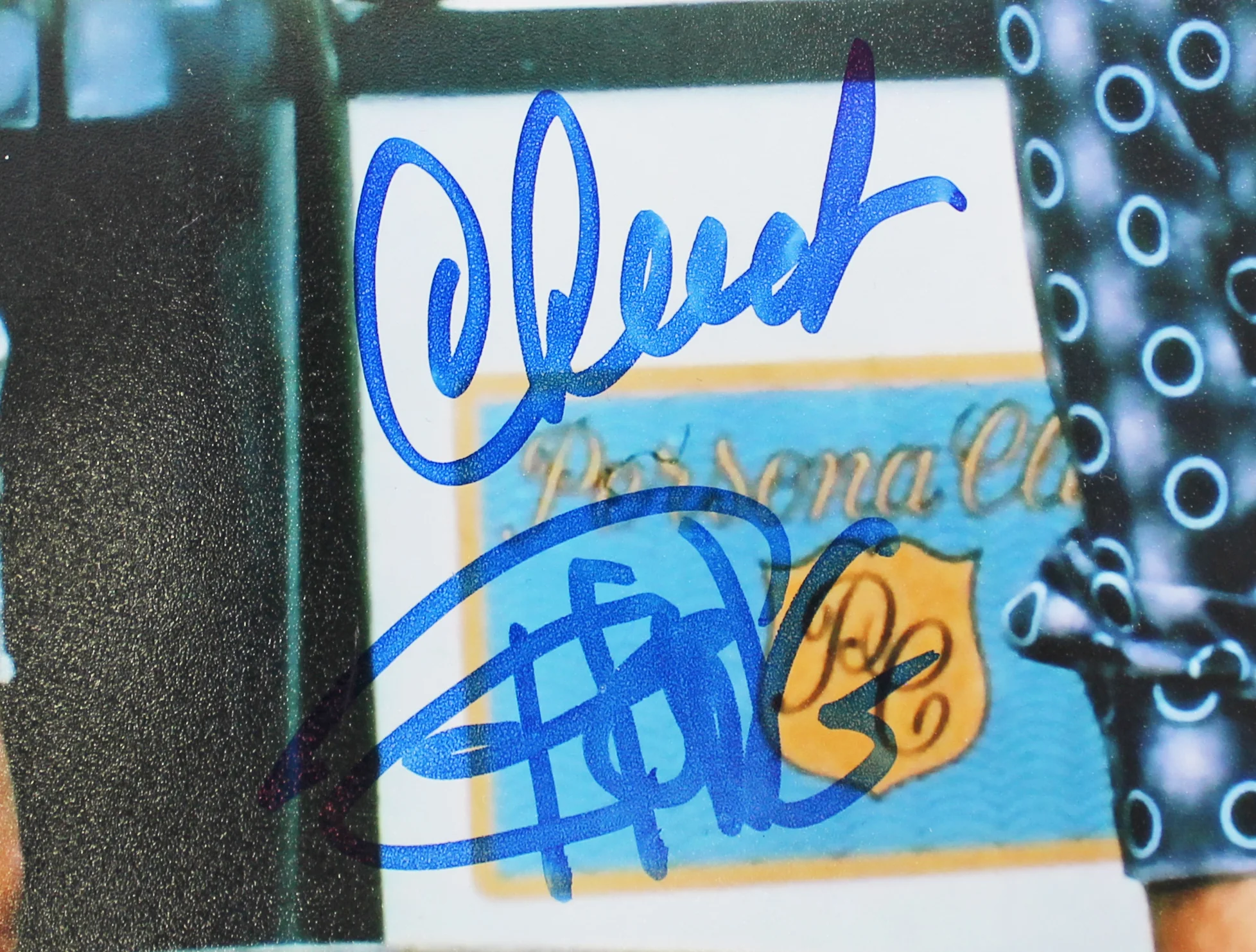 Cheech Marin & Tommy Chong Up in Smoke Signed 8x10 Horizontal Keg Photo BAS - Image 3