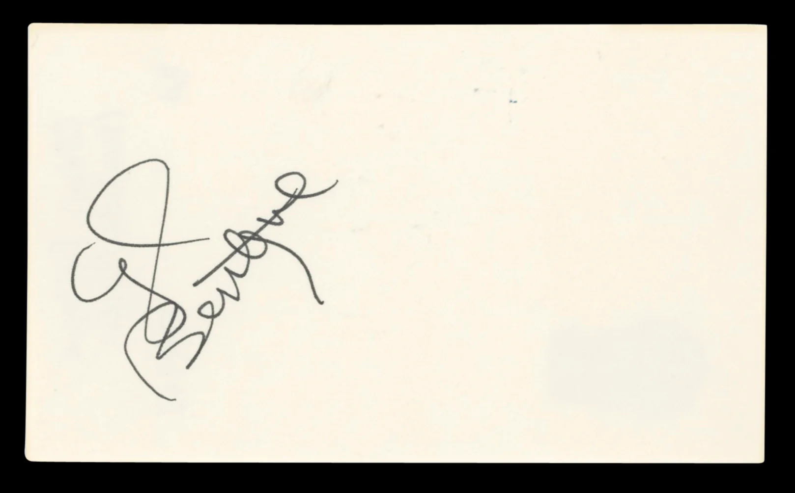 Cheryl Bentyne The Manhattan Transfer Signed 3x5 Index Card BAS #BV03125