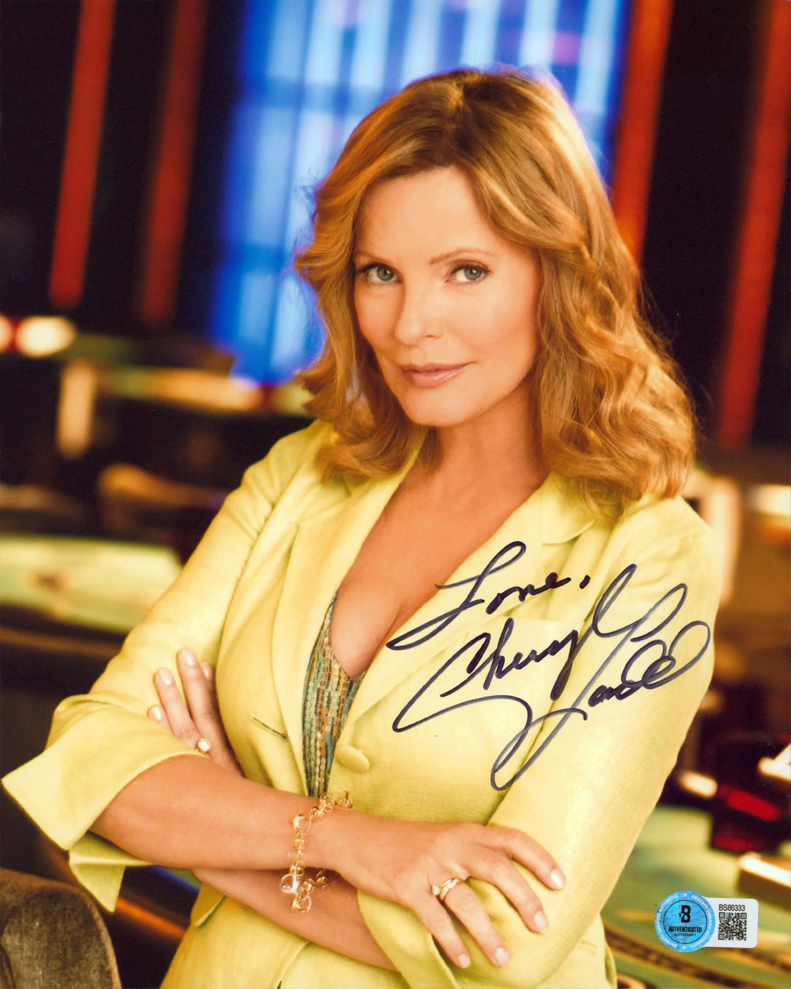 Cheryl Ladd Charlie's Angels "Love" Authentic Signed 8x10 Photo BAS #BS86333 - Image 2