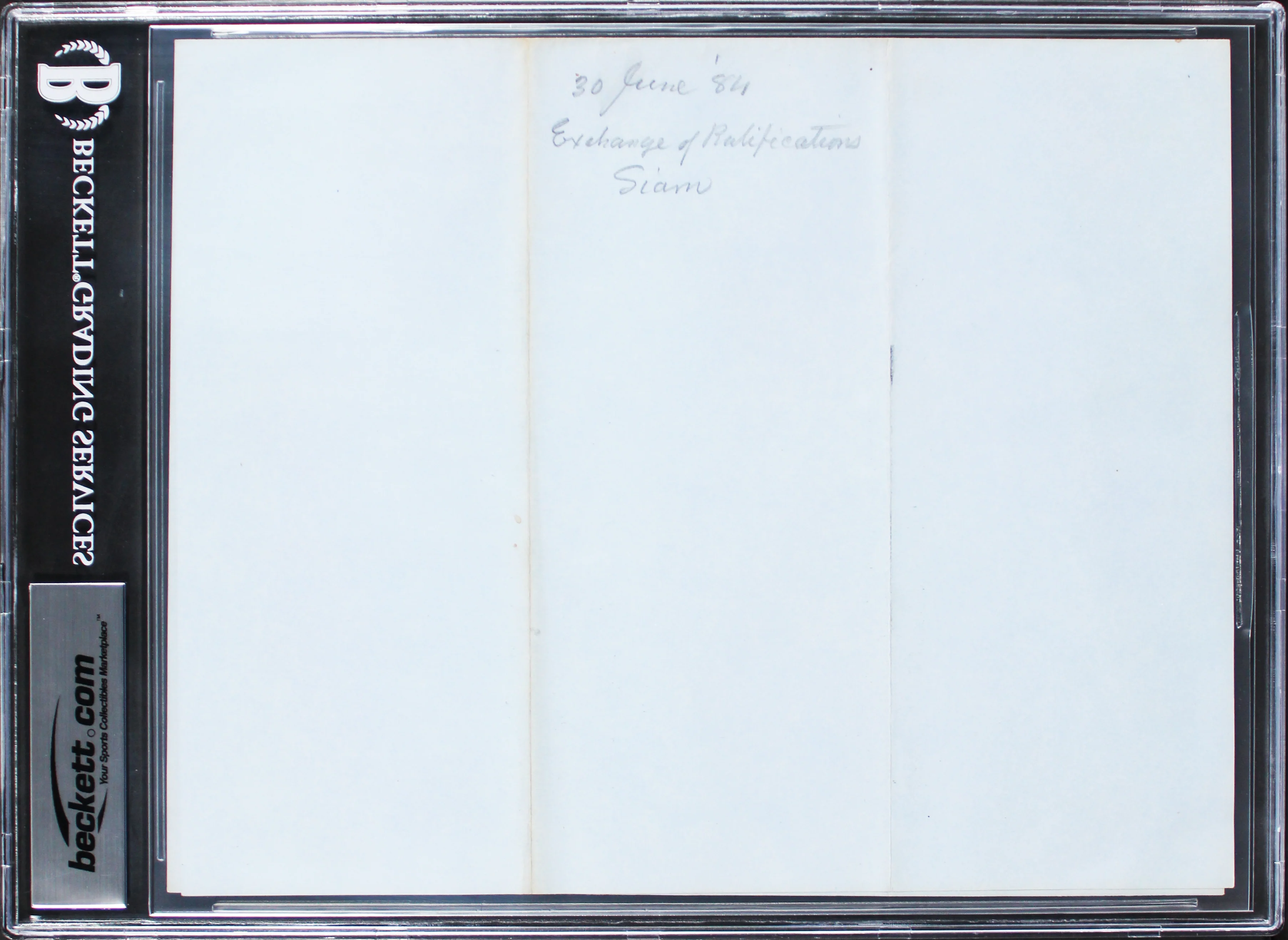 Chester A. Arthur Signed 8x10 1884 Alcohol Sales Agreement Document BAS Slab - Image 3