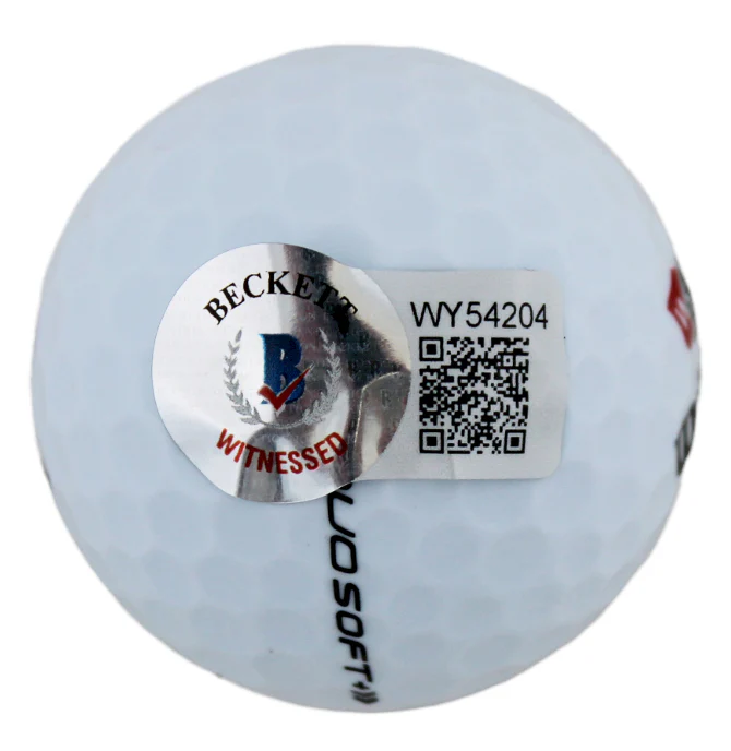 Chevy Chase Authentic Signed Bushwood Country Club Logo Golf Ball BAS Witnessed - Image 4