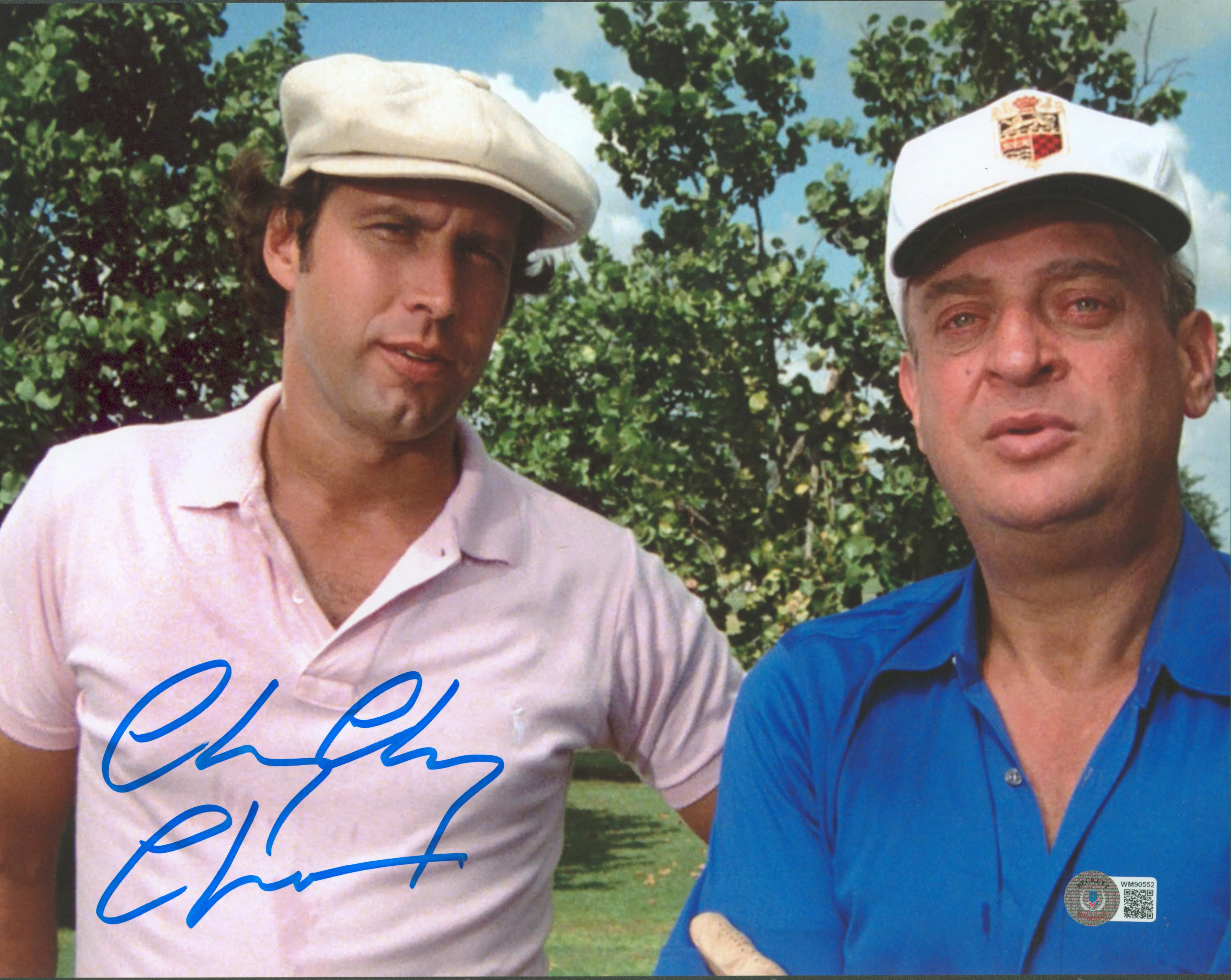 Chevy Chase Caddyshack Authentic Signed 11x14 Photo BAS Witnessed #WM90552 - Image 2