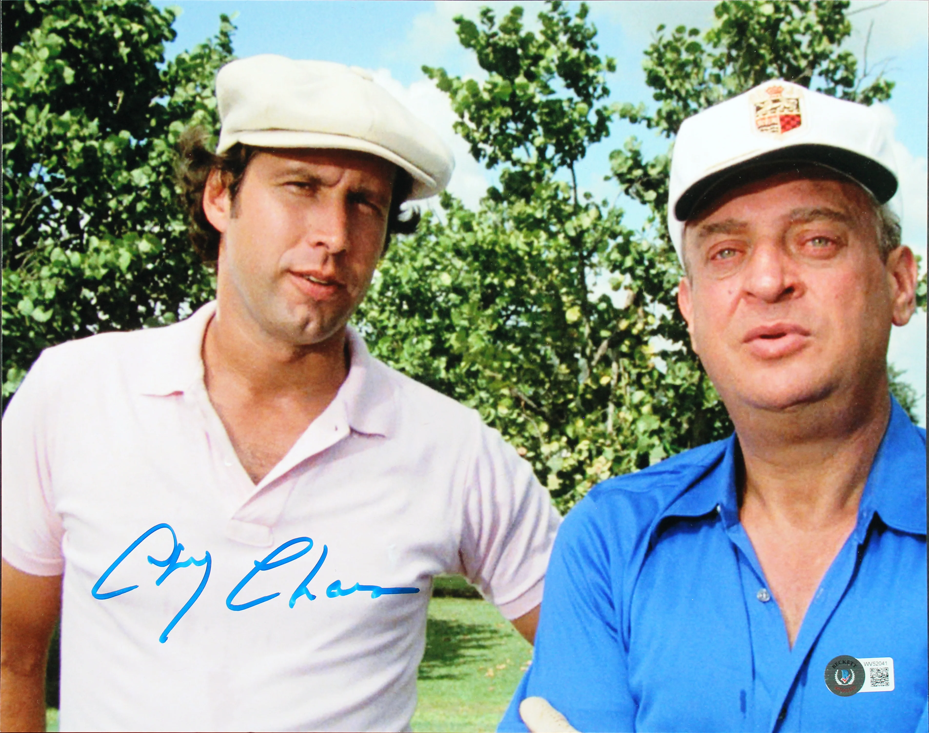 Chevy Chase Caddyshack Authentic Signed 11x14 Photo BAS Witnessed #WV52041 - Image 2