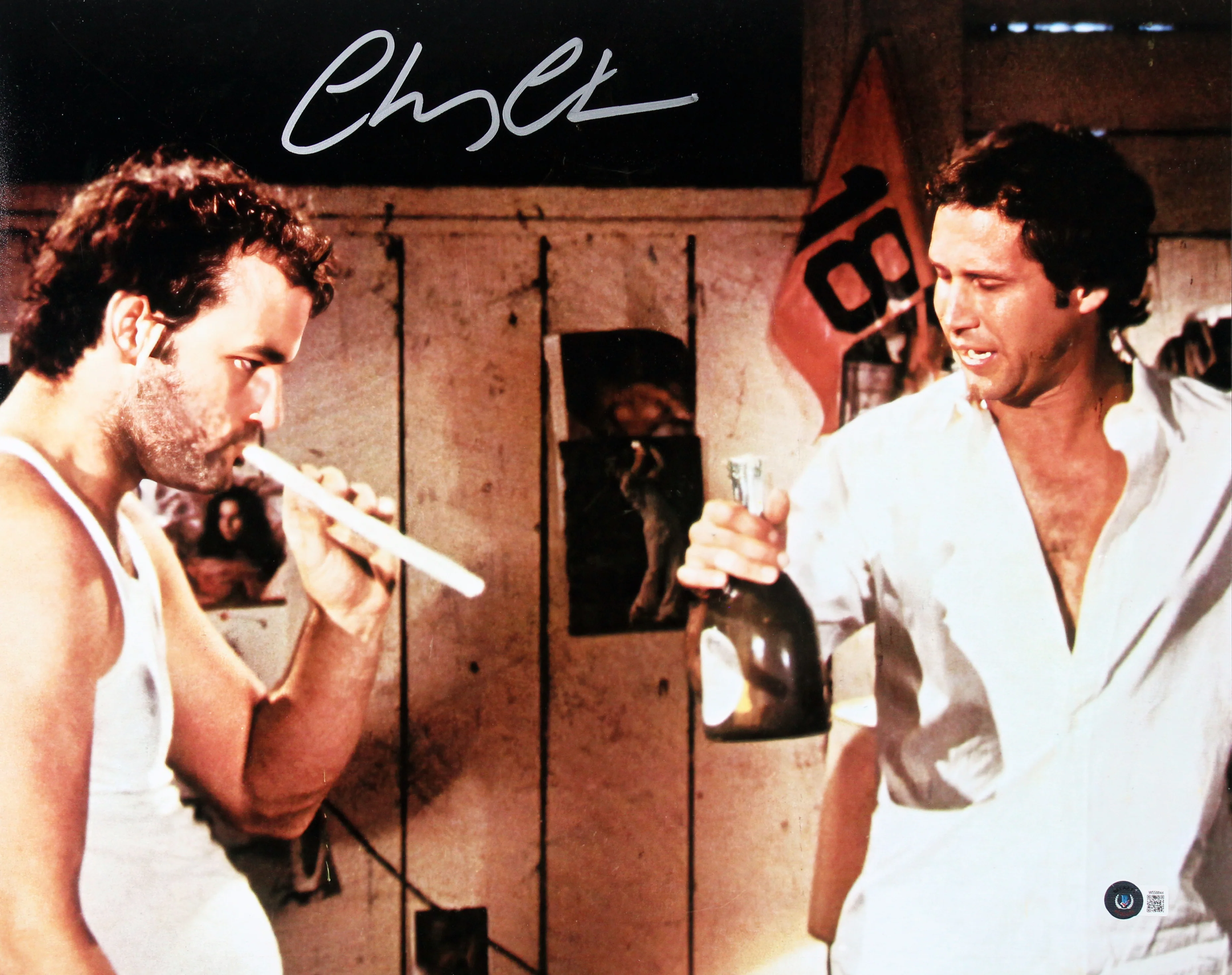Chevy Chase Caddyshack Authentic Signed 16x20 Photo w/ Bill Murray BAS Witnessed - Image 2