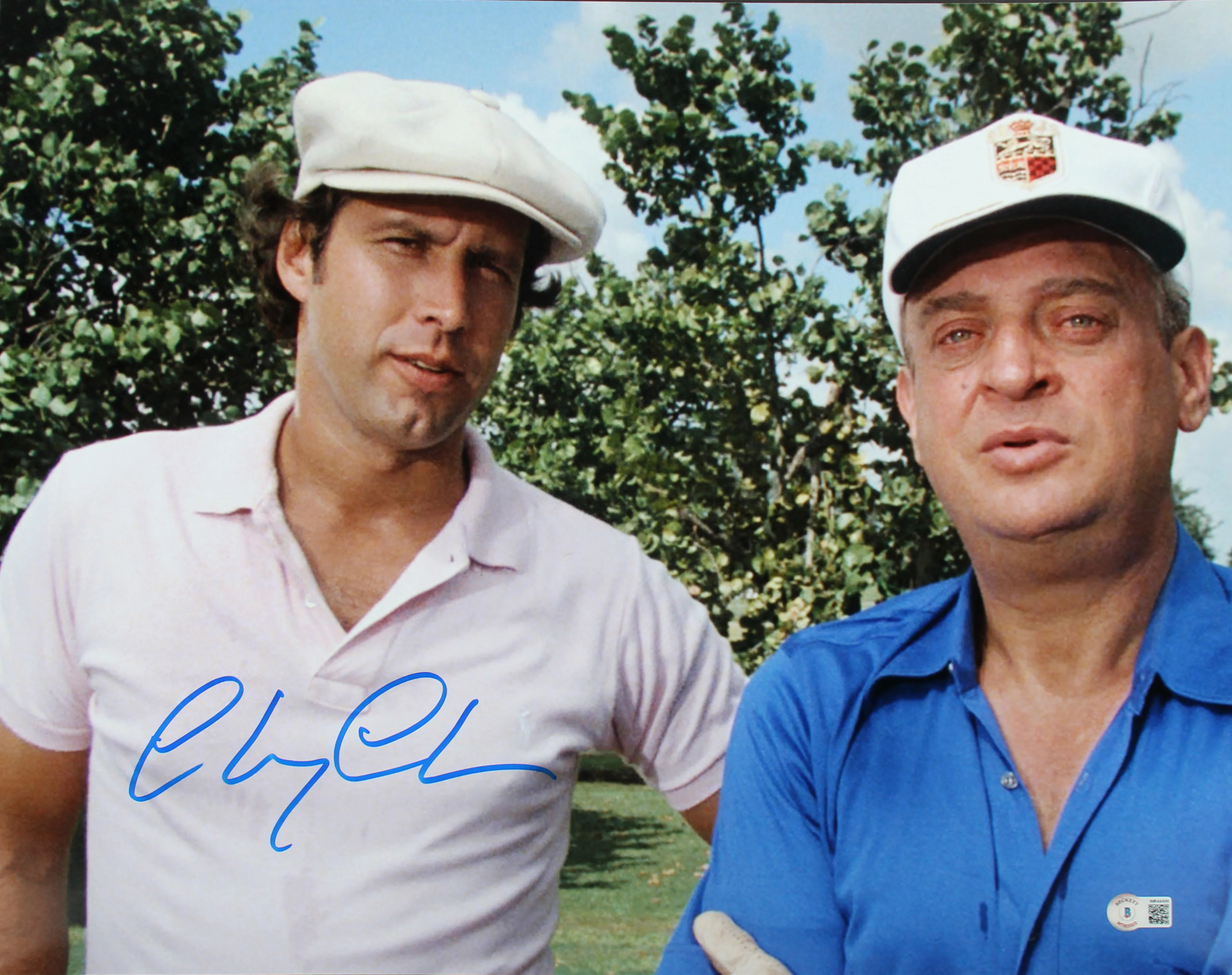 Chevy Chase Caddyshack Authentic Signed 16X20 Photo w/Dangerfield BAS Witnessed - Image 2