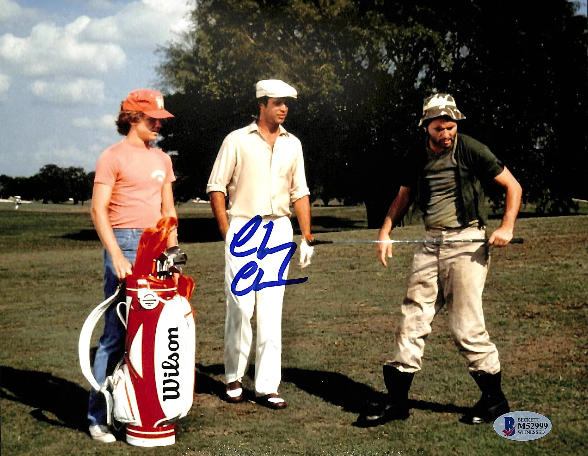 Chevy Chase Caddyshack Authentic Signed 8x10 Photo Autographed BAS Witnessed 26 - Image 2