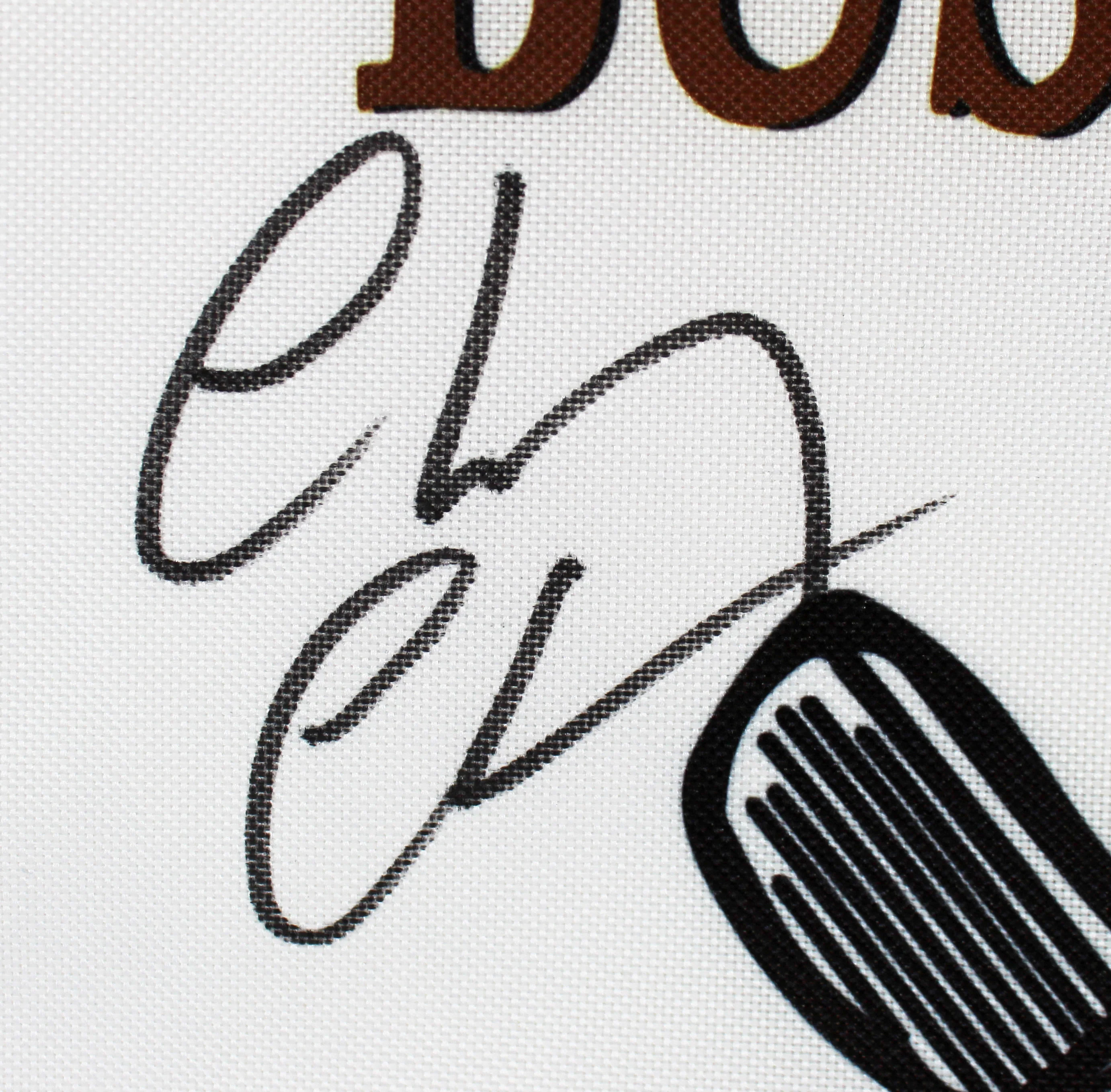 Chevy Chase Caddyshack Authentic Signed Bushwood Country Club Flag BAS Witnessed - Image 3