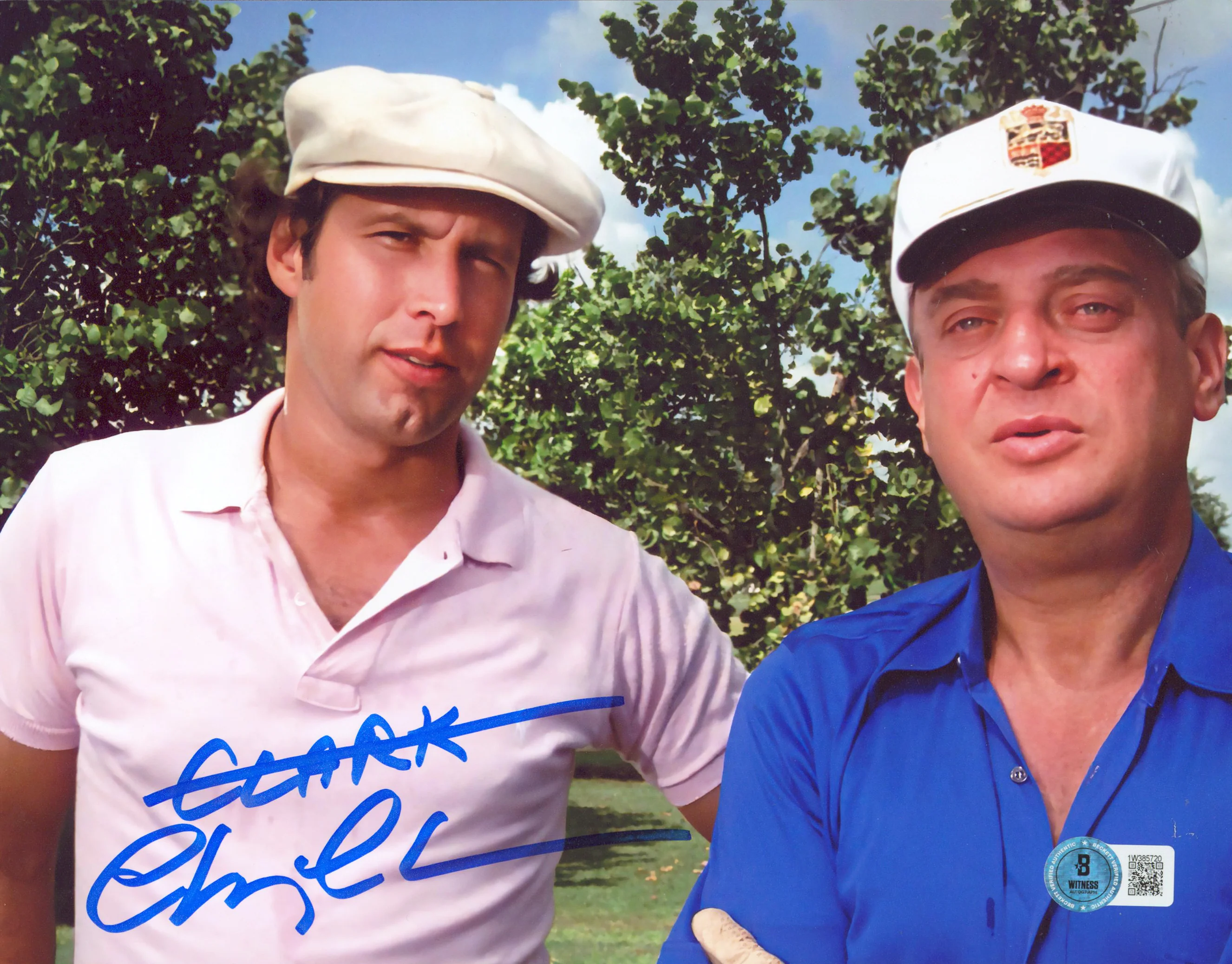 Chevy Chase Caddyshack "Clark" Authentic Signed 8x10 Photo BAS #1W385720 - Image 2