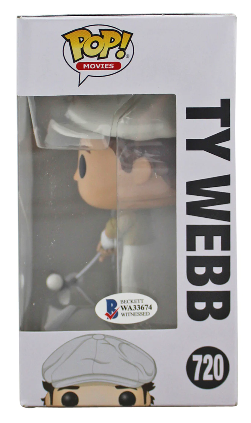 Chevy Chase Caddyshack Signed Funko Pop Vinyl Figure w/ White Signature BAS - Image 4