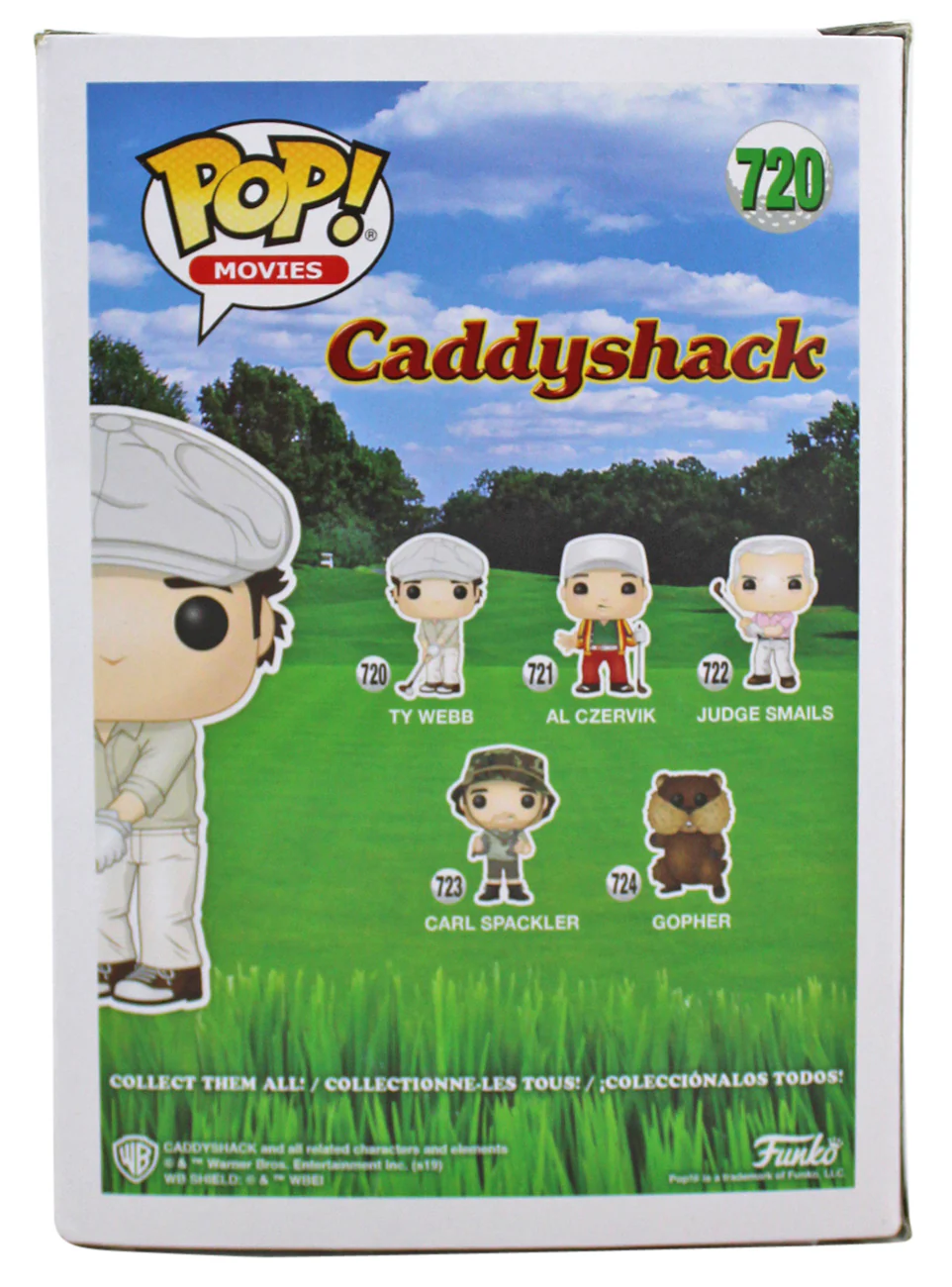 Chevy Chase Caddyshack Signed Funko Pop Vinyl Figure w/ White Signature BAS - Image 5