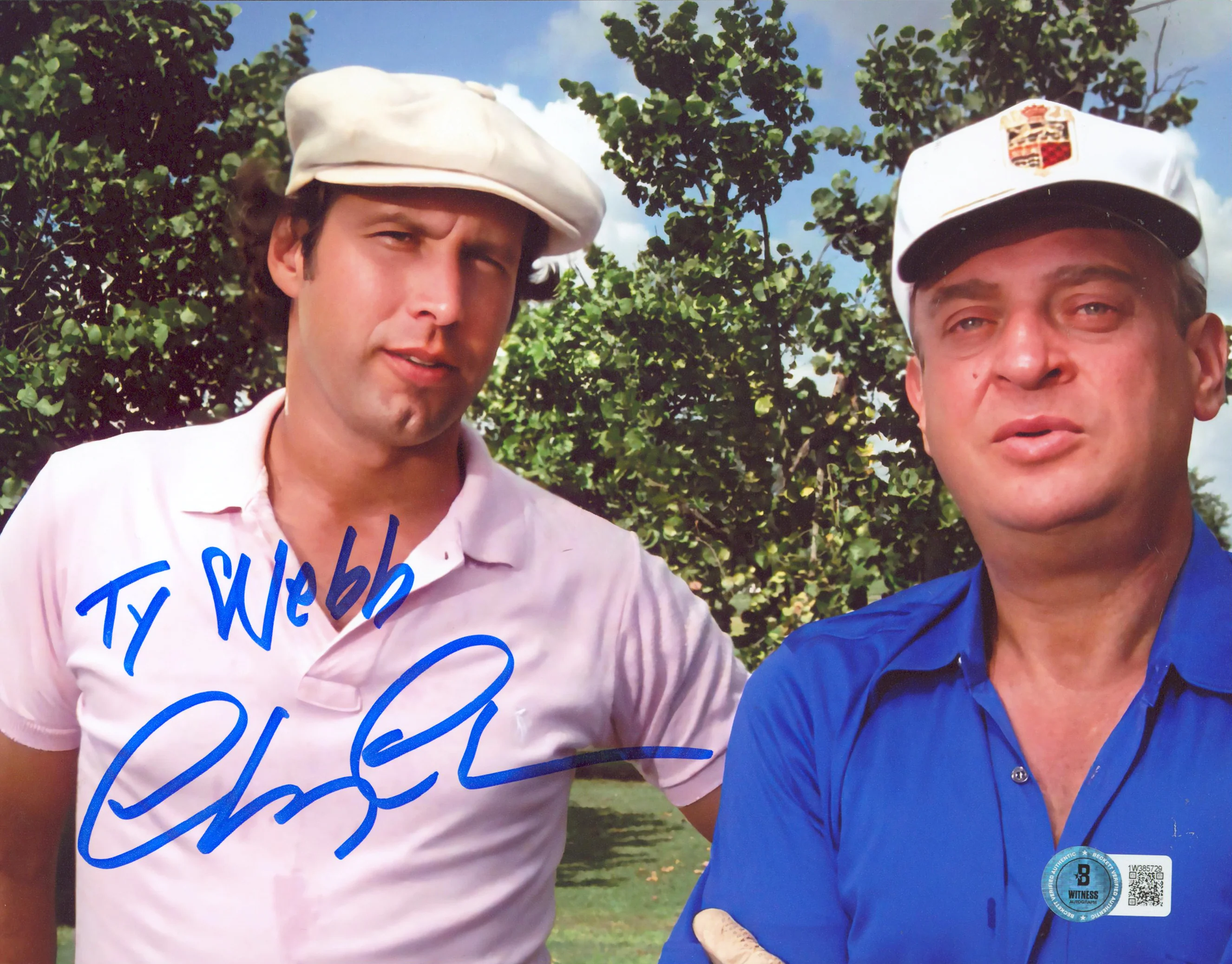 Chevy Chase Caddyshack "Ty Webb" Authentic Signed 8x10 Photo Autographed BAS - Image 3